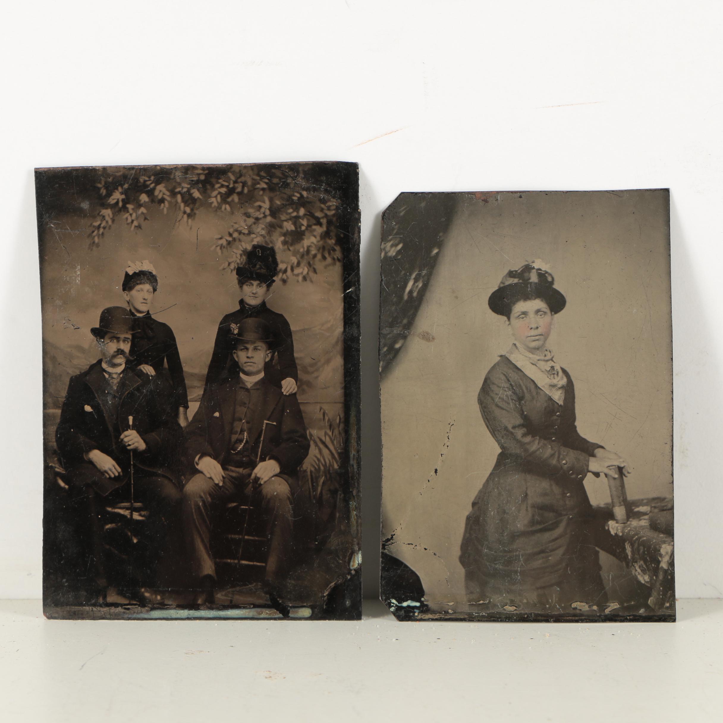 Union Cases, Tintypes and Glass Slides