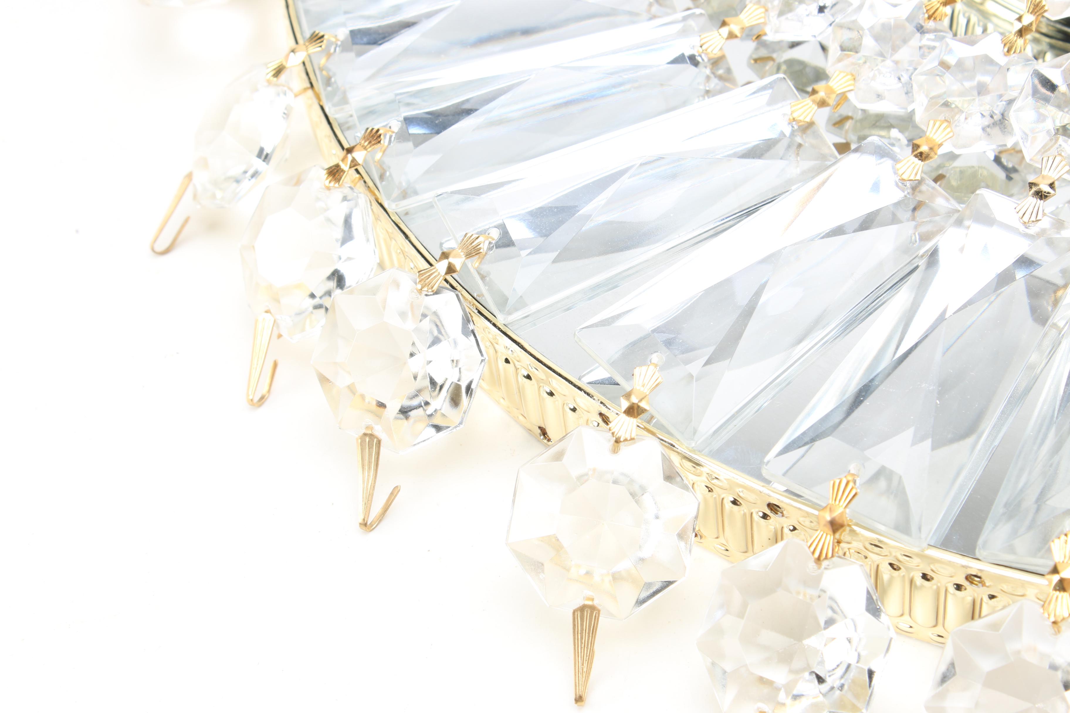 Glass Prism Chandelier Fixture