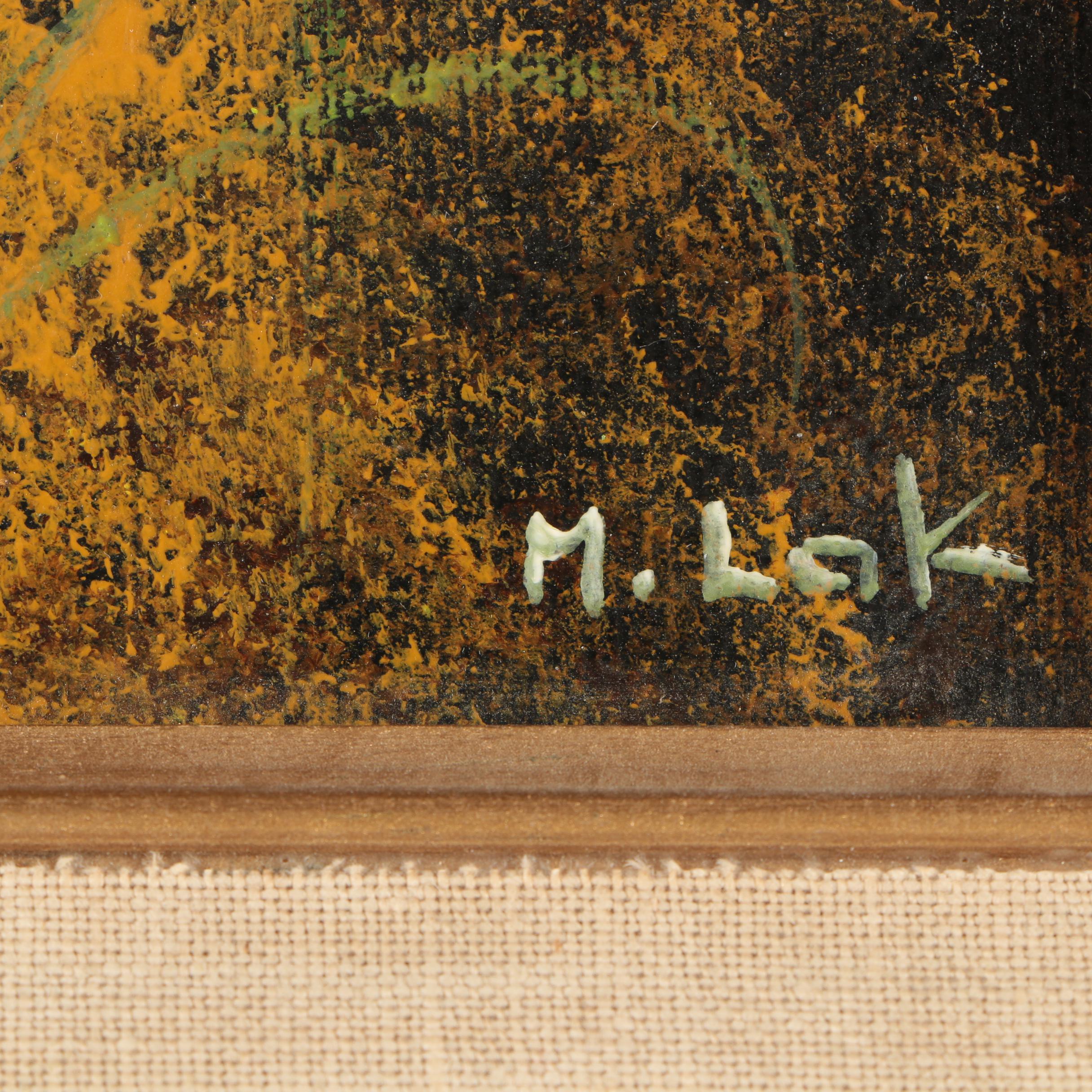 Maria Lak Oil Painting of Mushrooms