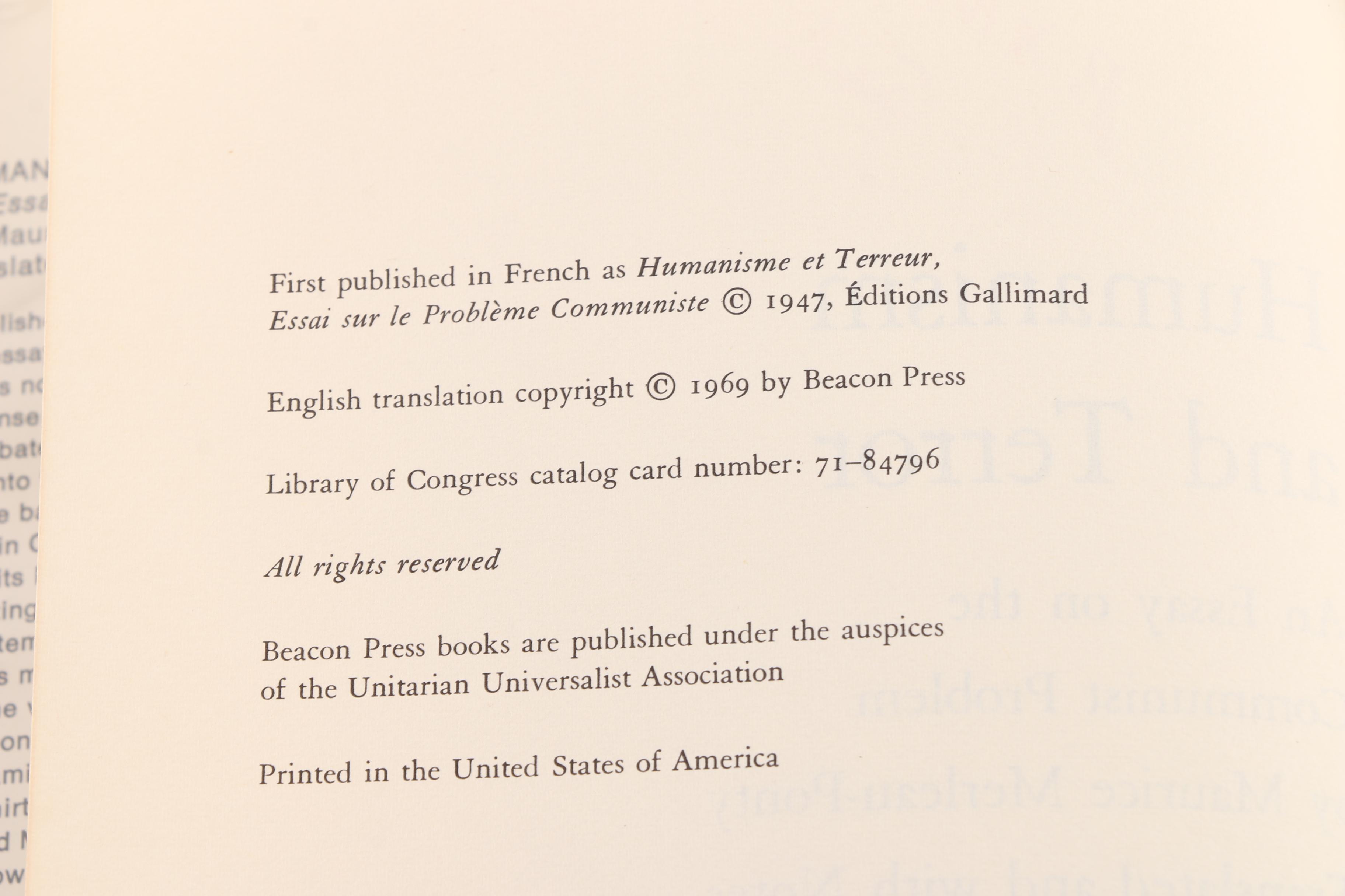 Social Sciences Books including First Edition "Eichmann in Jersualem" by Arendt