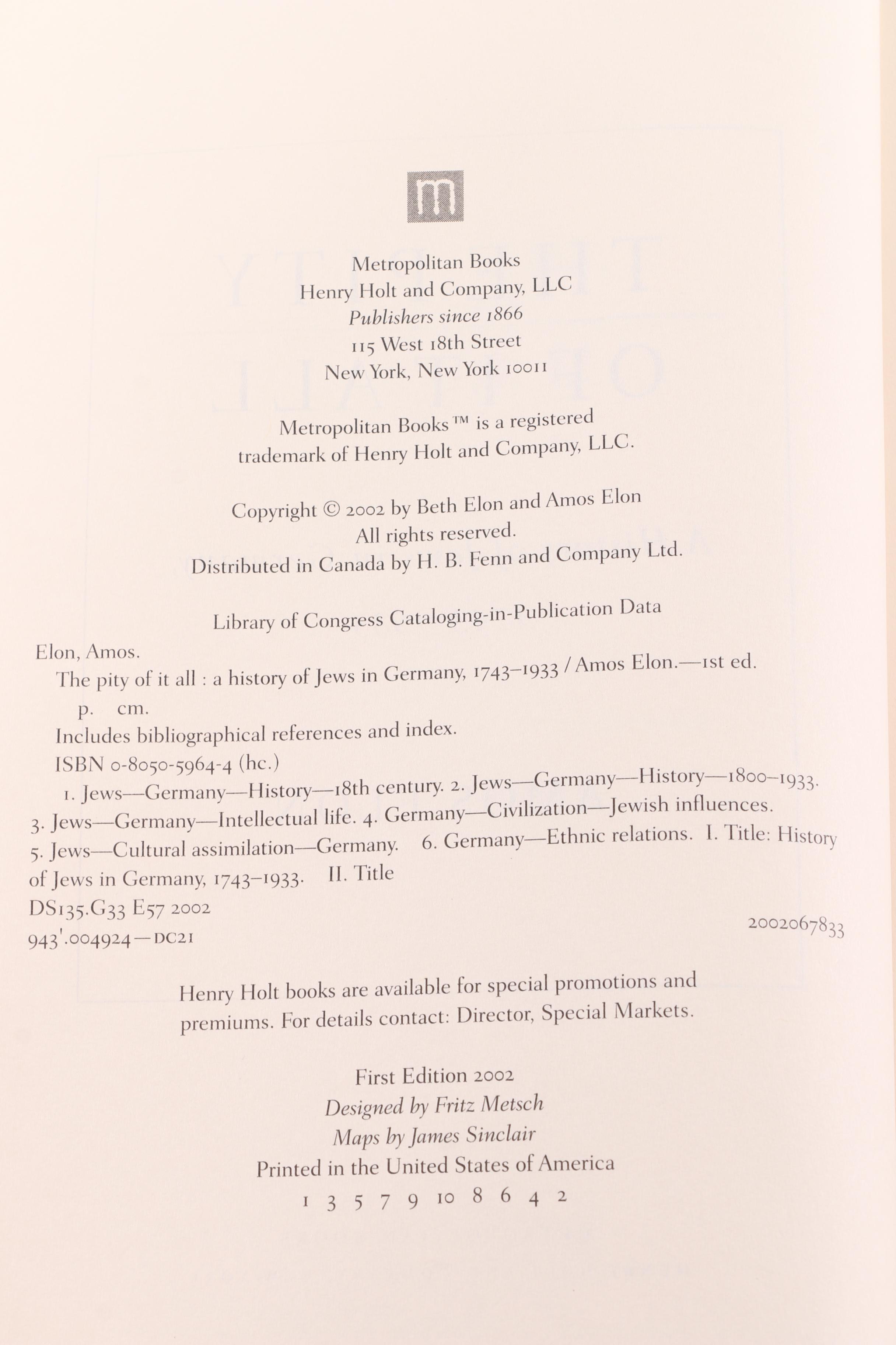 Social Sciences Books including First Edition "Eichmann in Jersualem" by Arendt