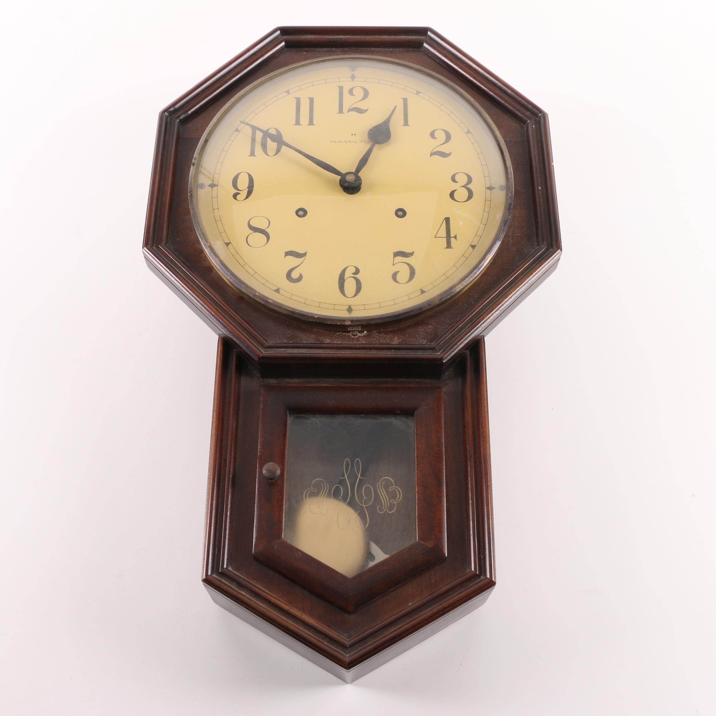 Hamilton Regulator Wall Clock