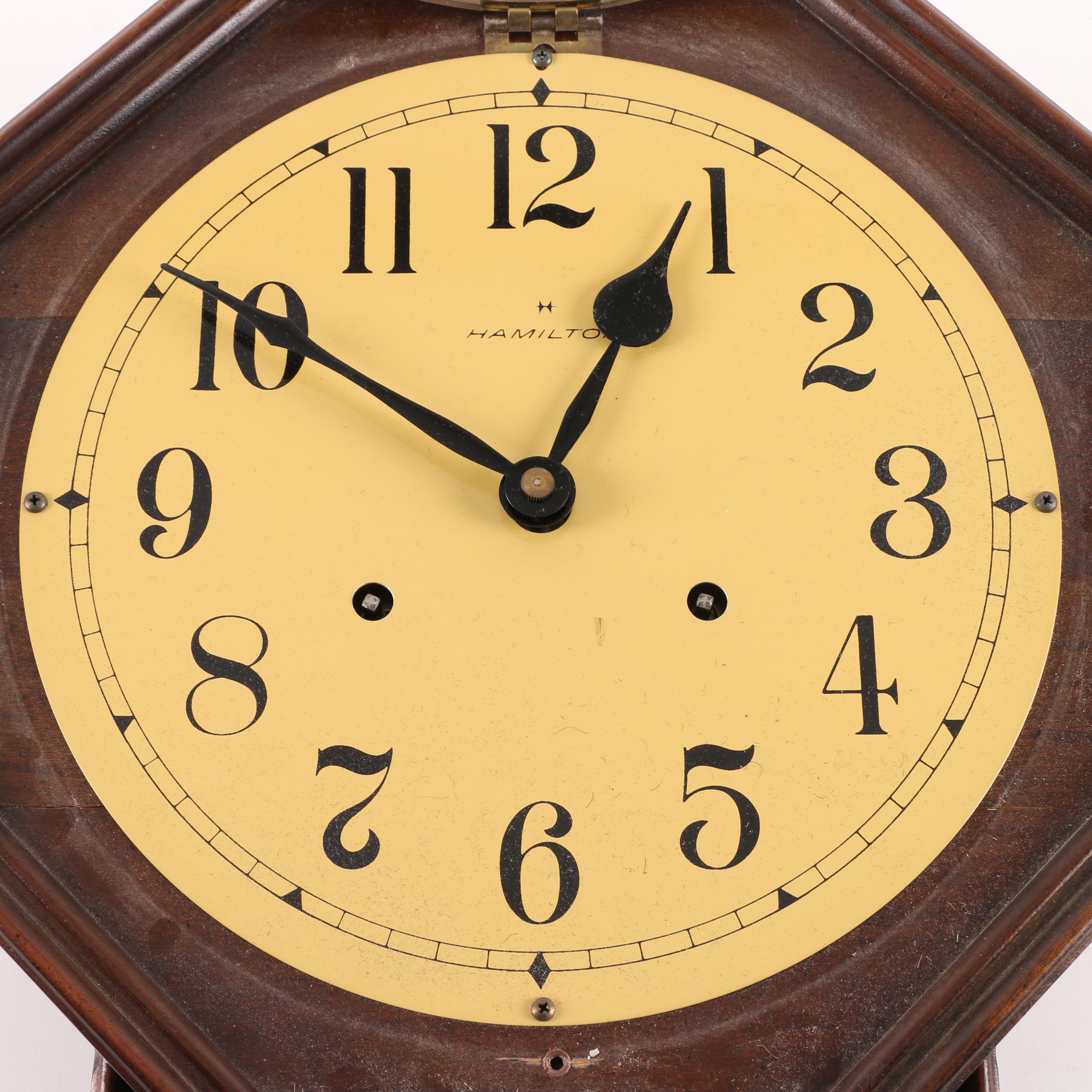 Hamilton Regulator Wall Clock