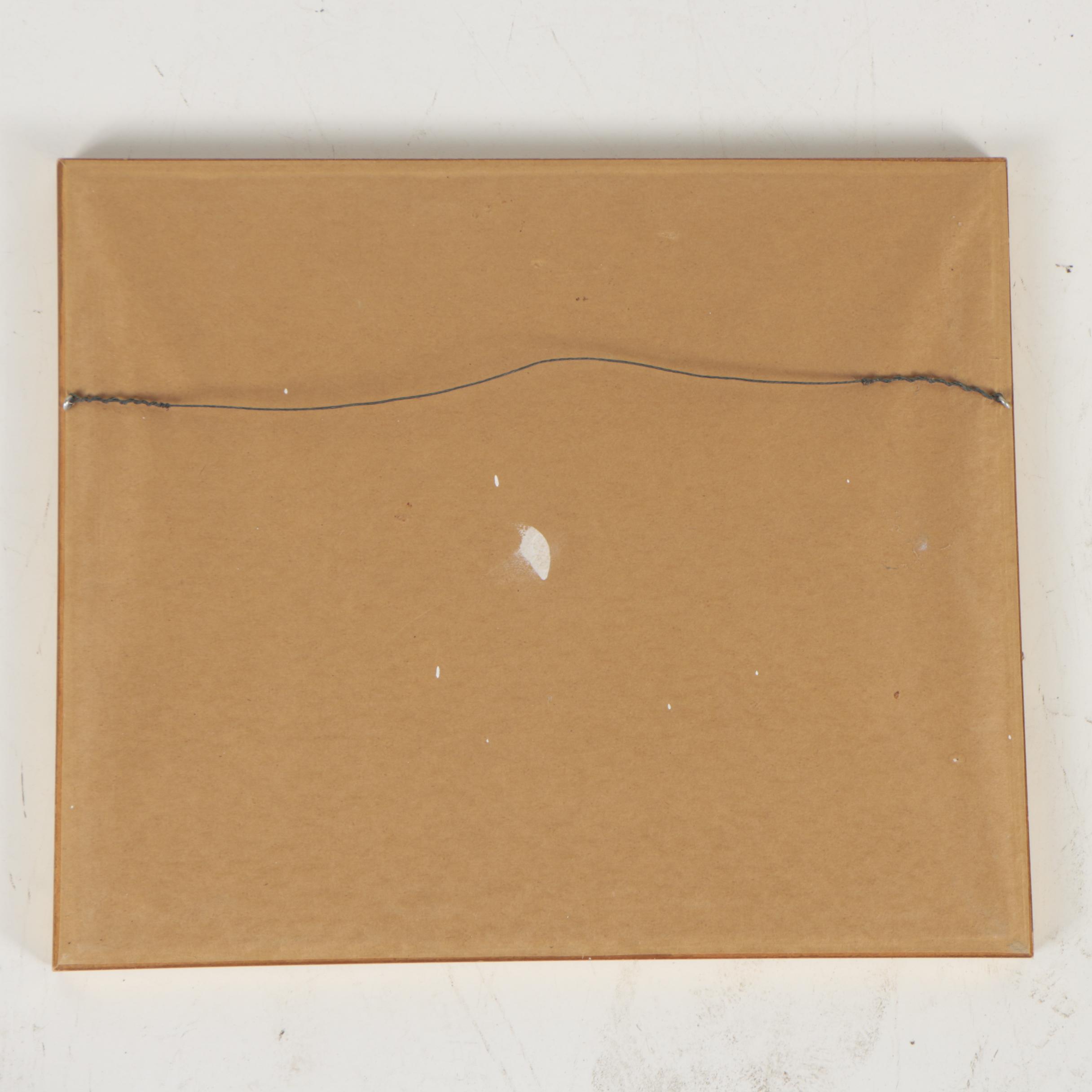 Abstract Watercolor and Gouache Paintings