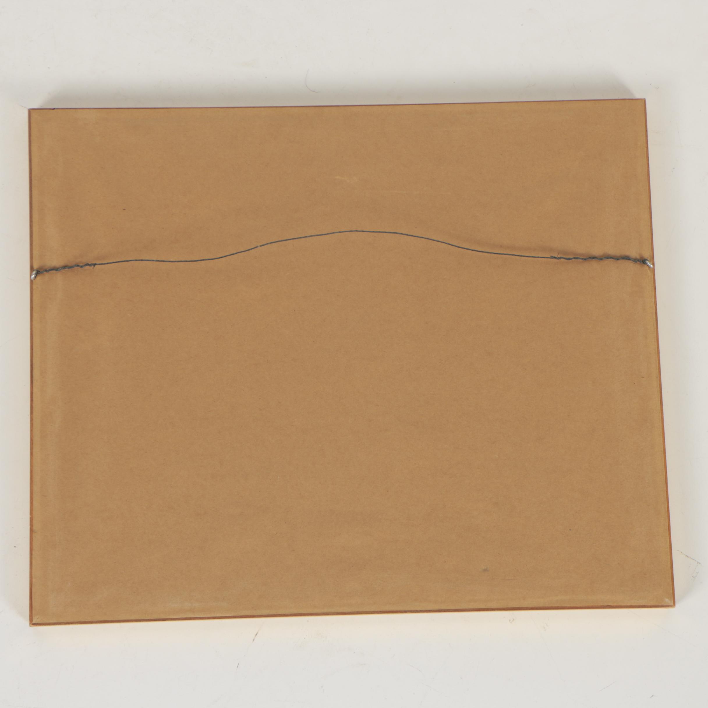 Abstract Watercolor and Gouache Paintings