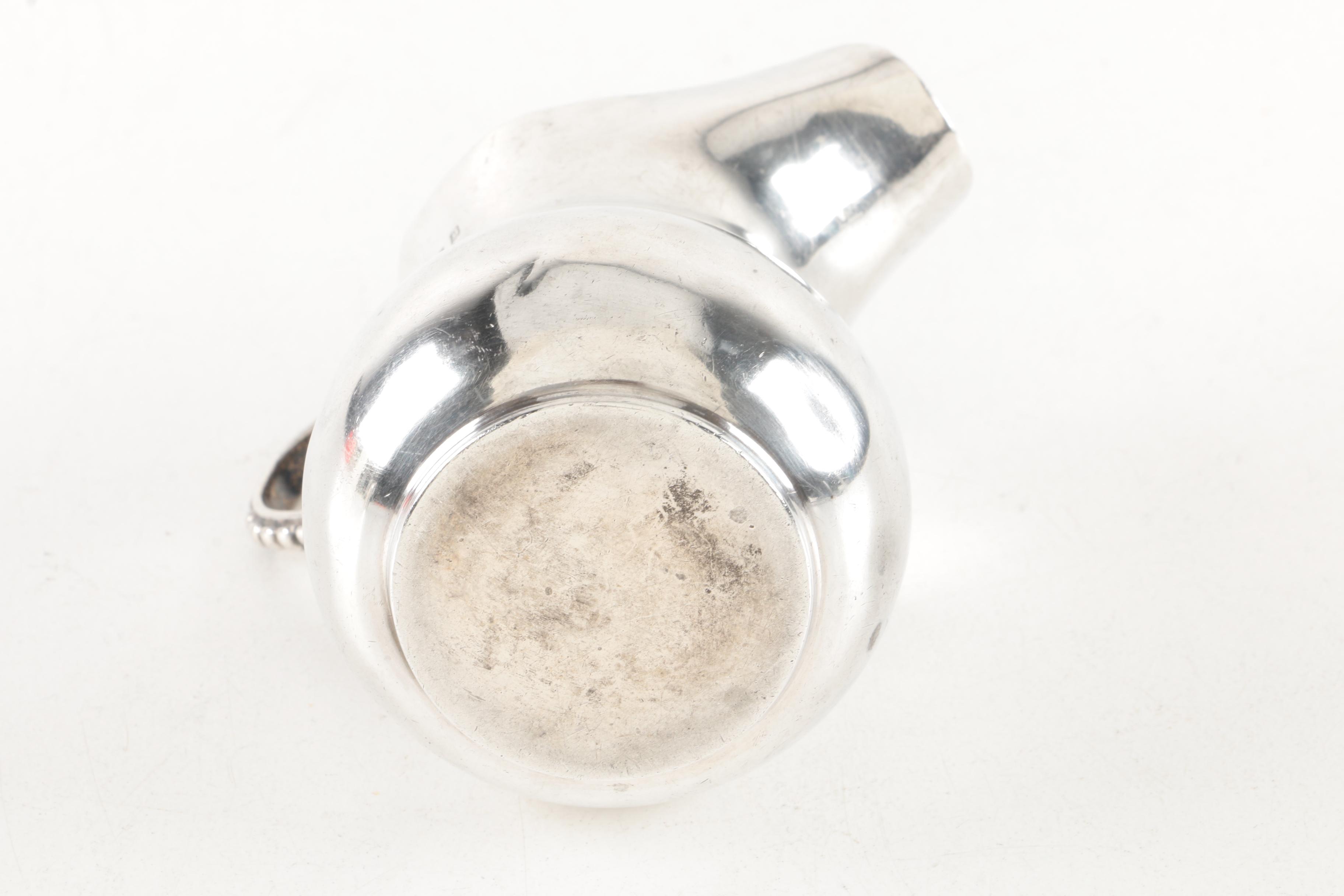 1922 London Sterling Silver Creamer and Frank M Whiting Sterling Silver Creamer