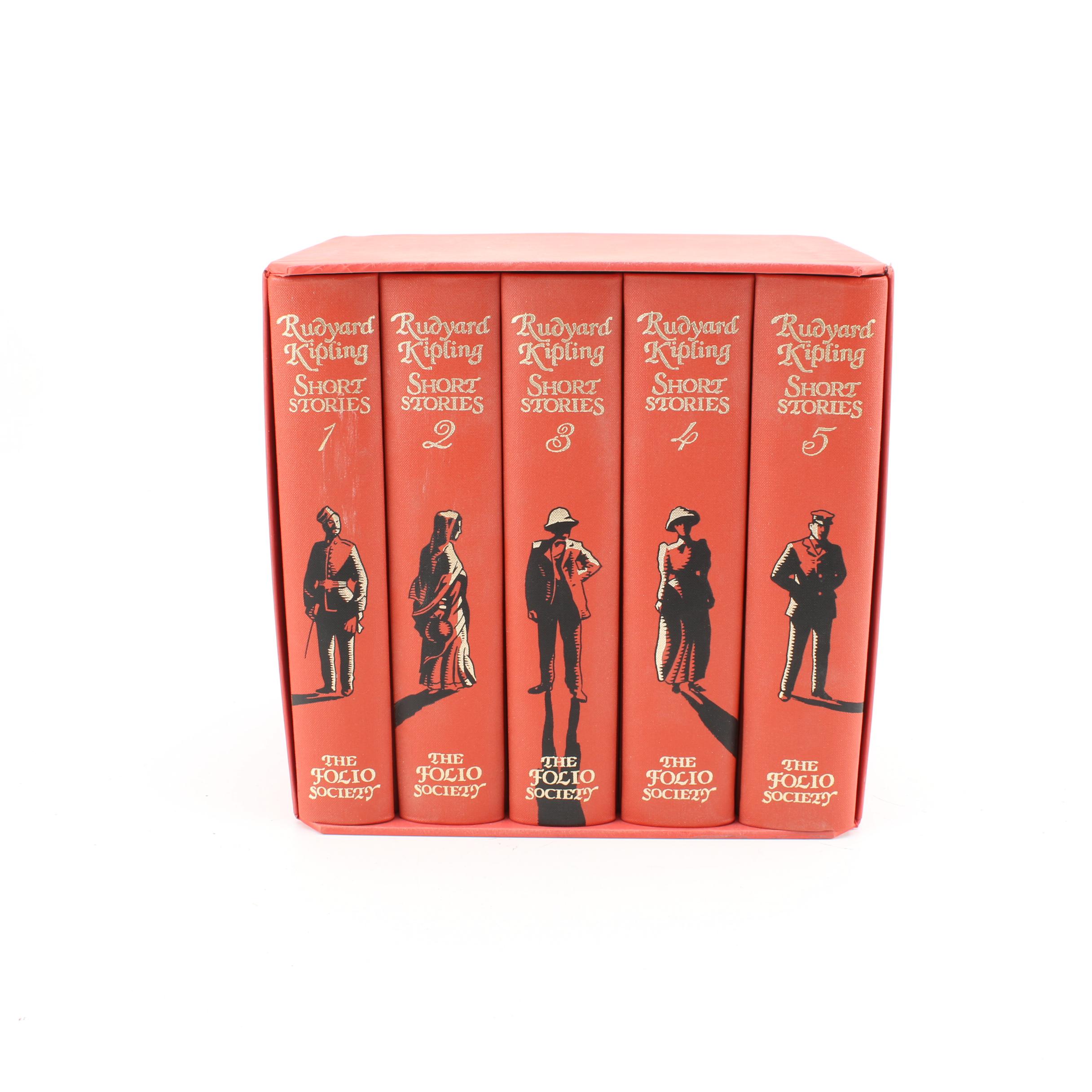 2005 Folio Society Rudyard Kipling Short Stories Box Set