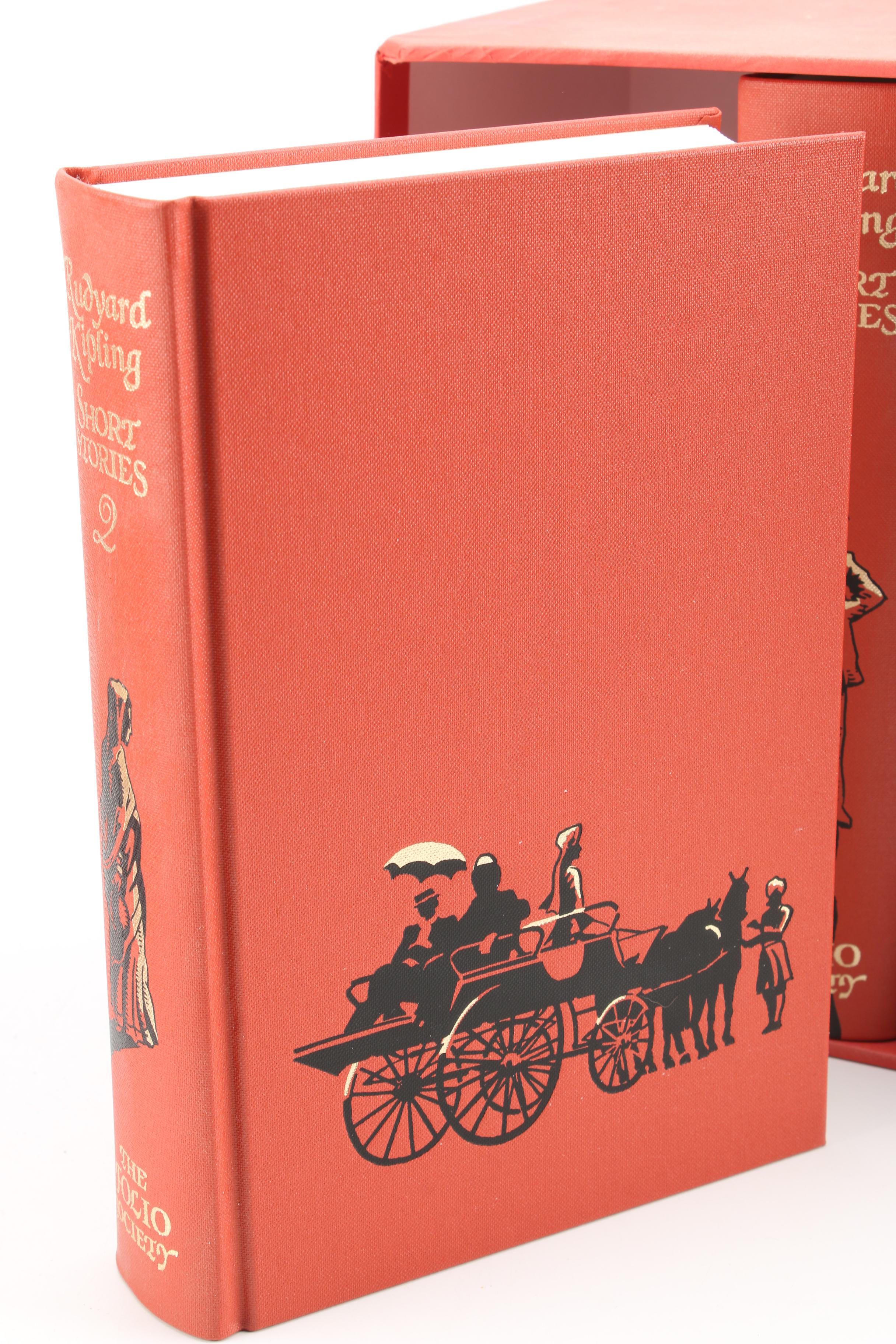 2005 Folio Society Rudyard Kipling Short Stories Box Set