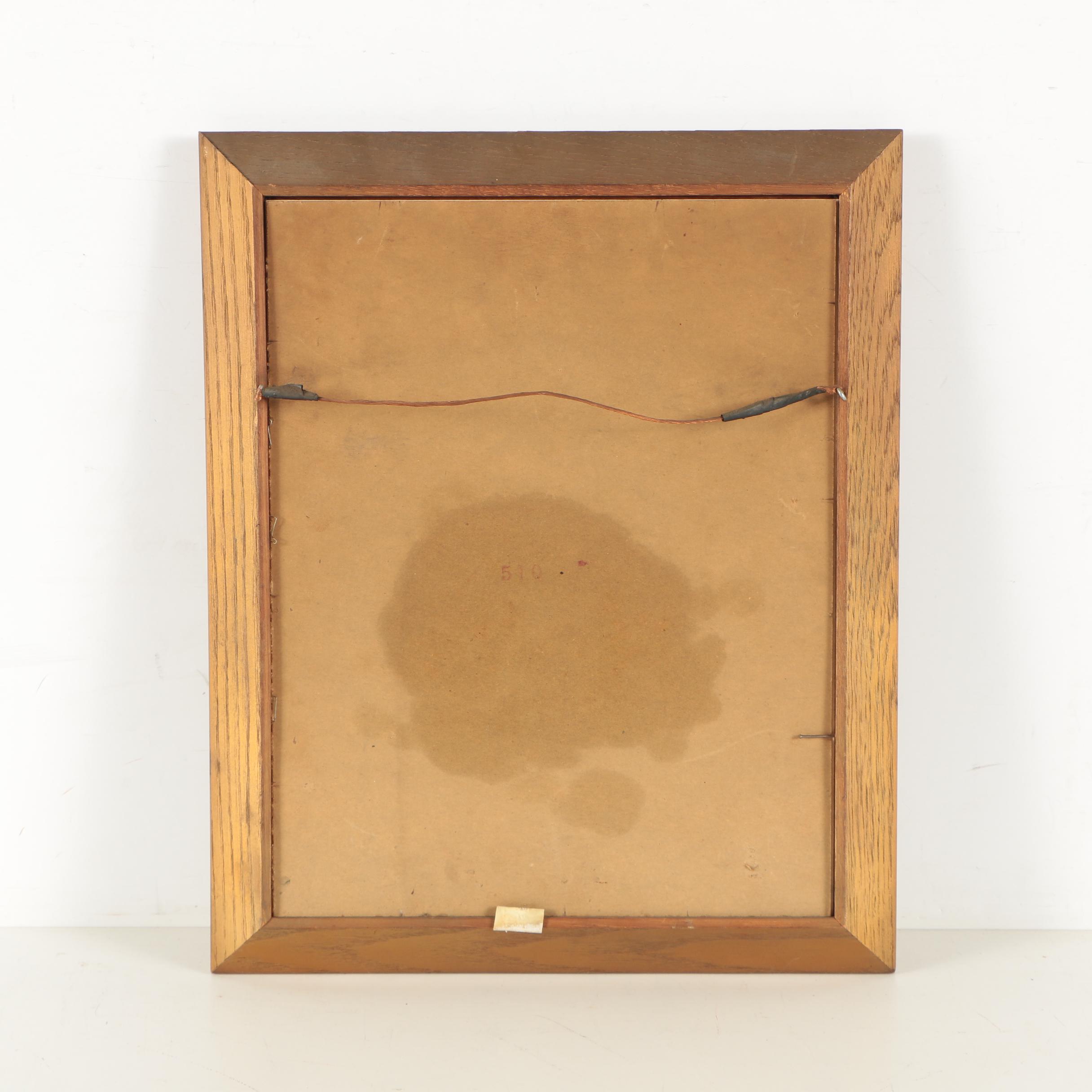 Offset Lithograph After Louis Fabian Bachrach Portrait of John F. Kennedy