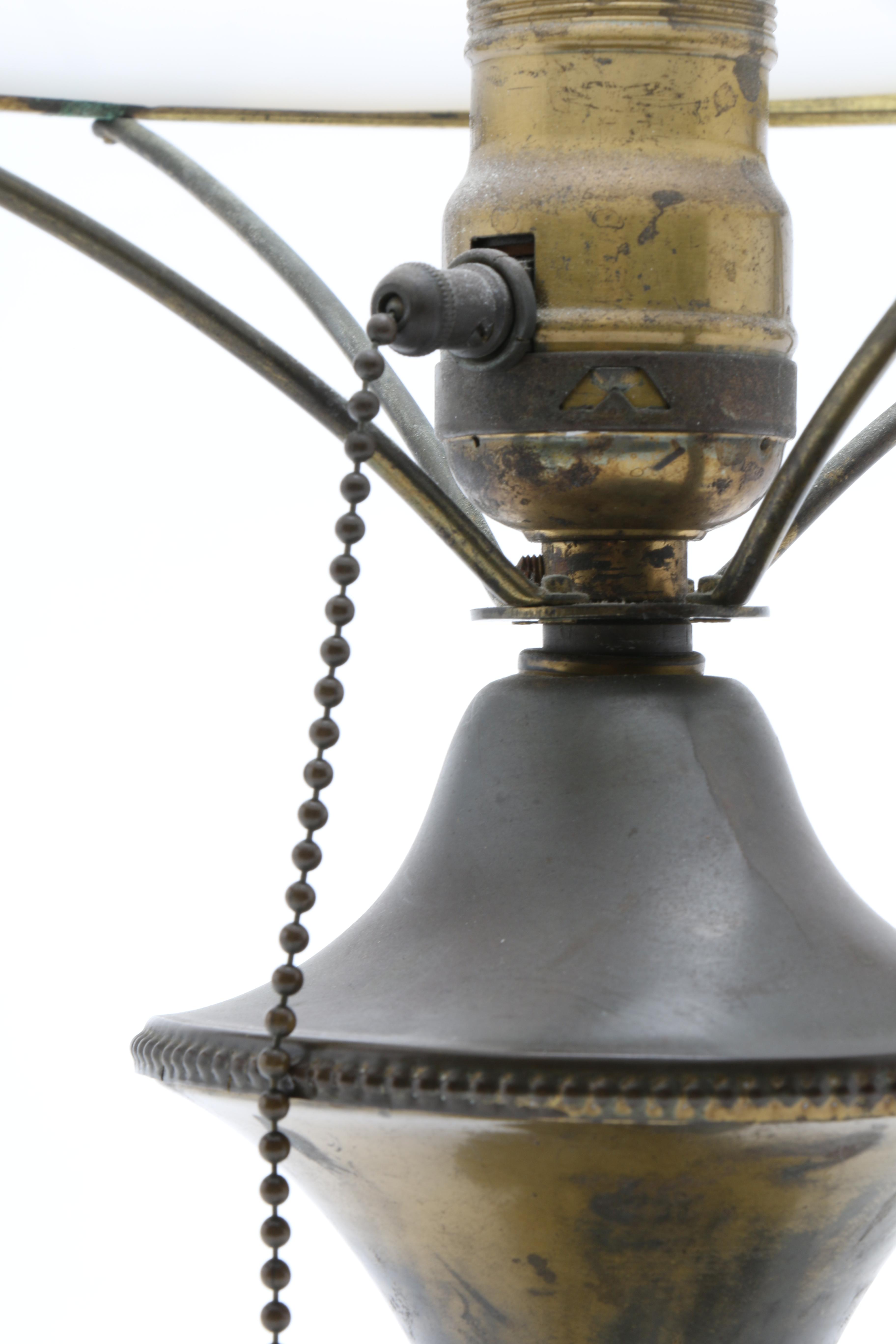 Vintage Cast Iron Desk Lamp