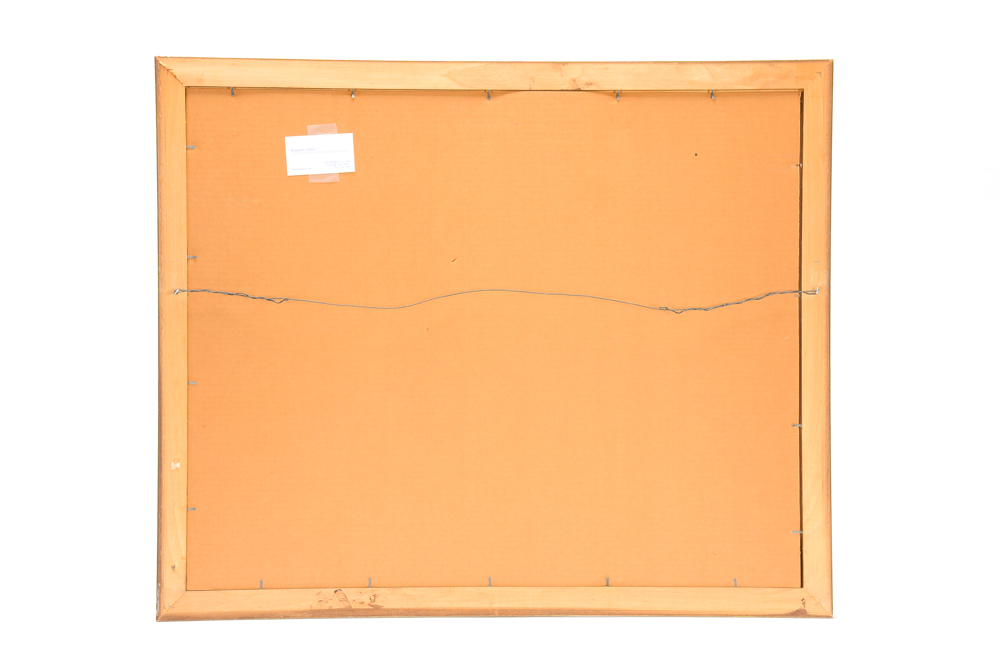 Original Abstract Acrylic Painting of a Rabbit