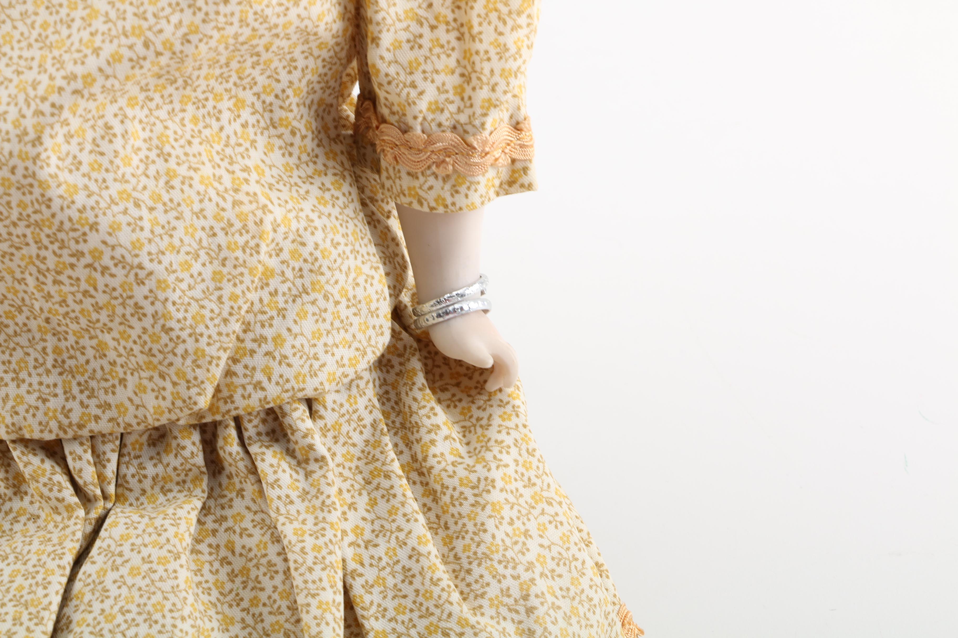 Antique Armand Marseille "Lilly" Bisque and Kid Leather Doll