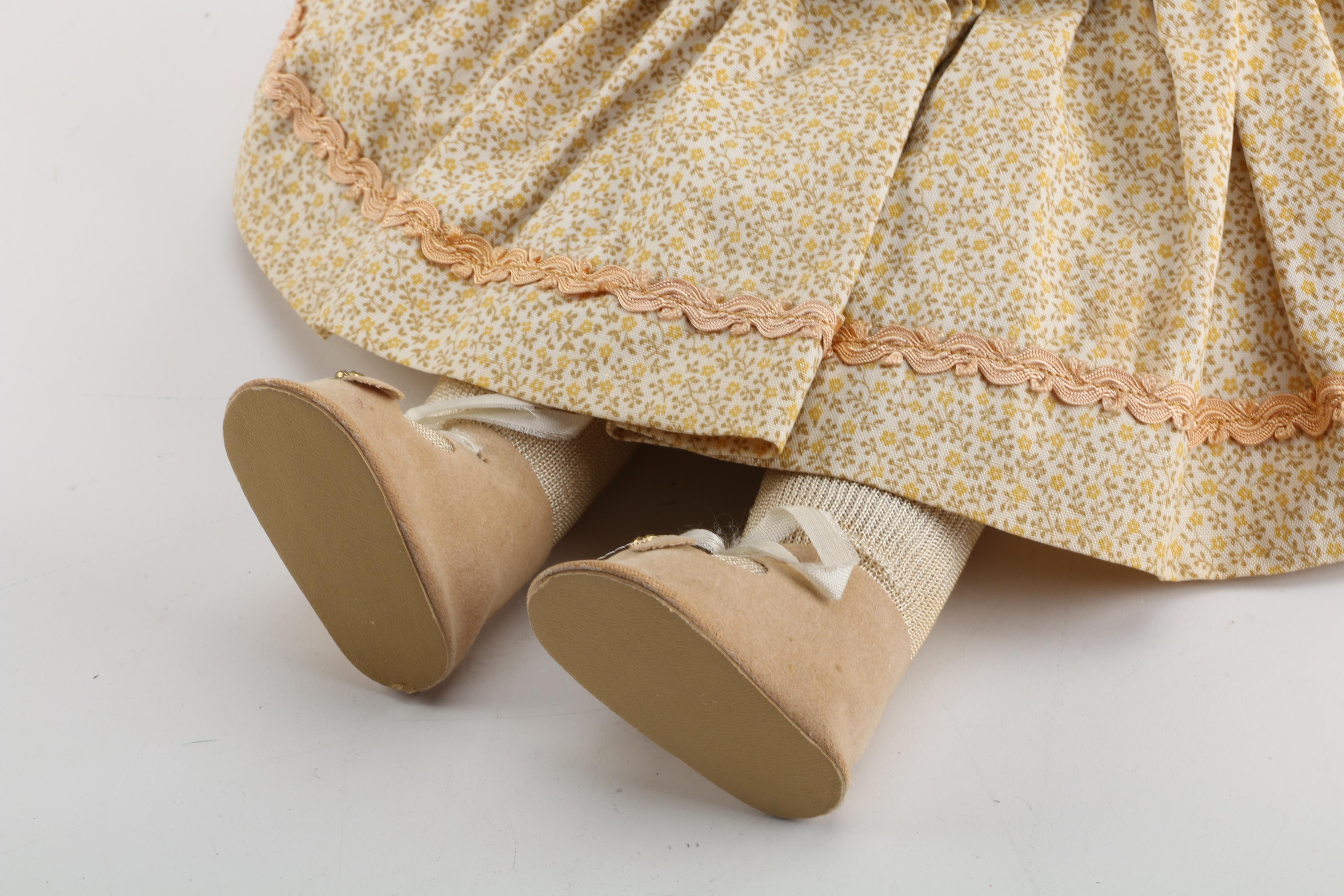 Antique Armand Marseille "Lilly" Bisque and Kid Leather Doll