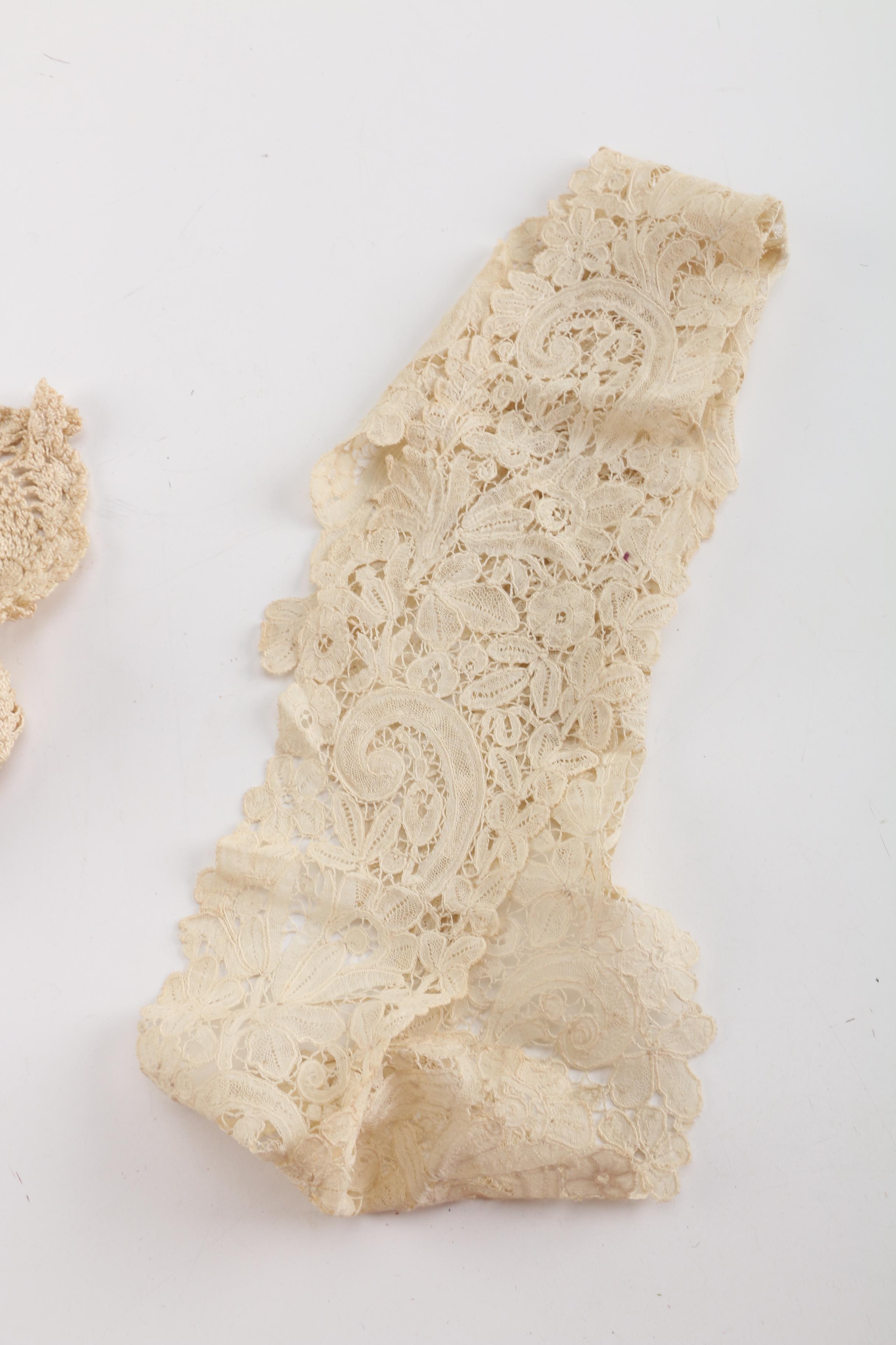 Vintage Handcrafted Crocheted and Needlework Lace