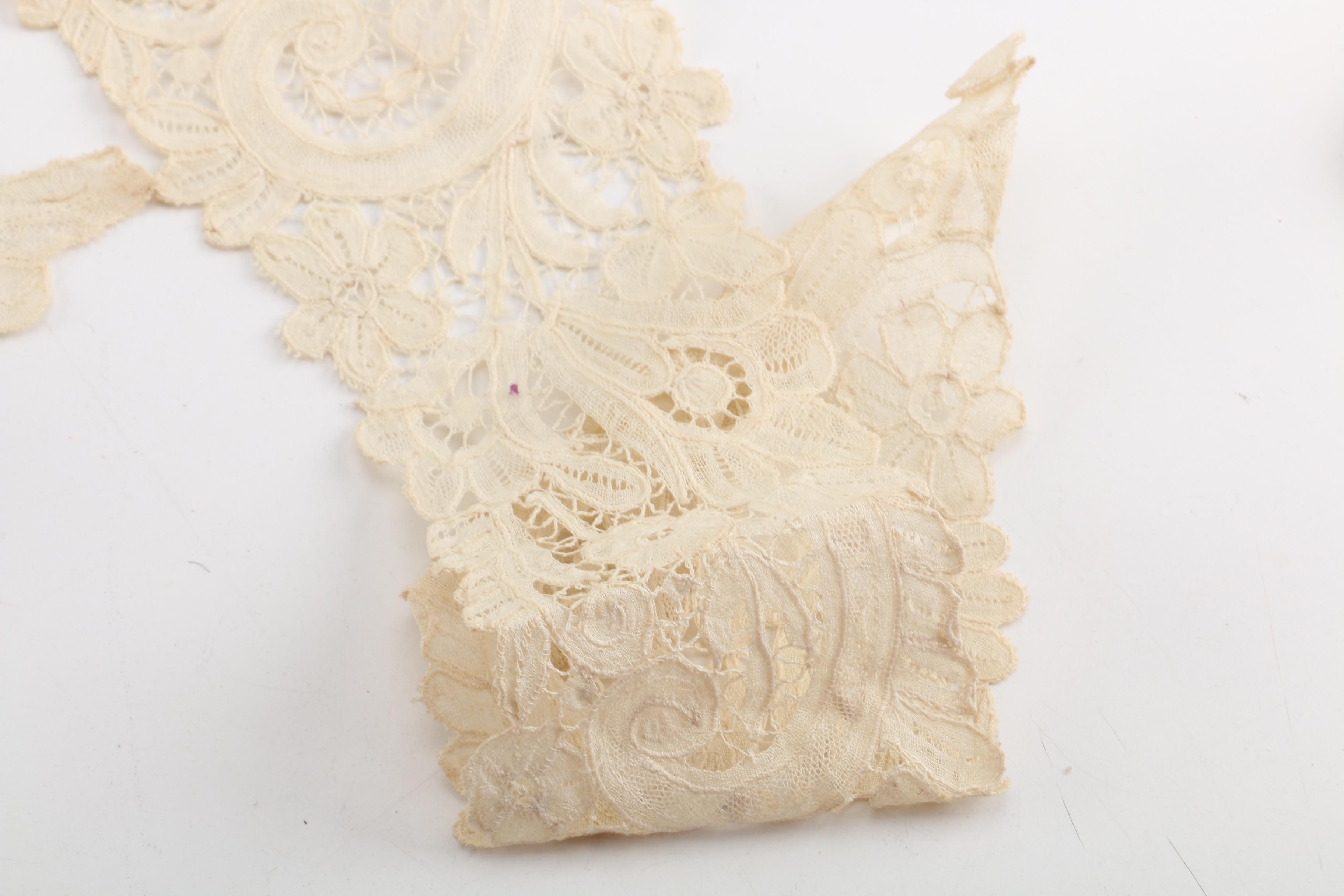 Vintage Handcrafted Crocheted and Needlework Lace