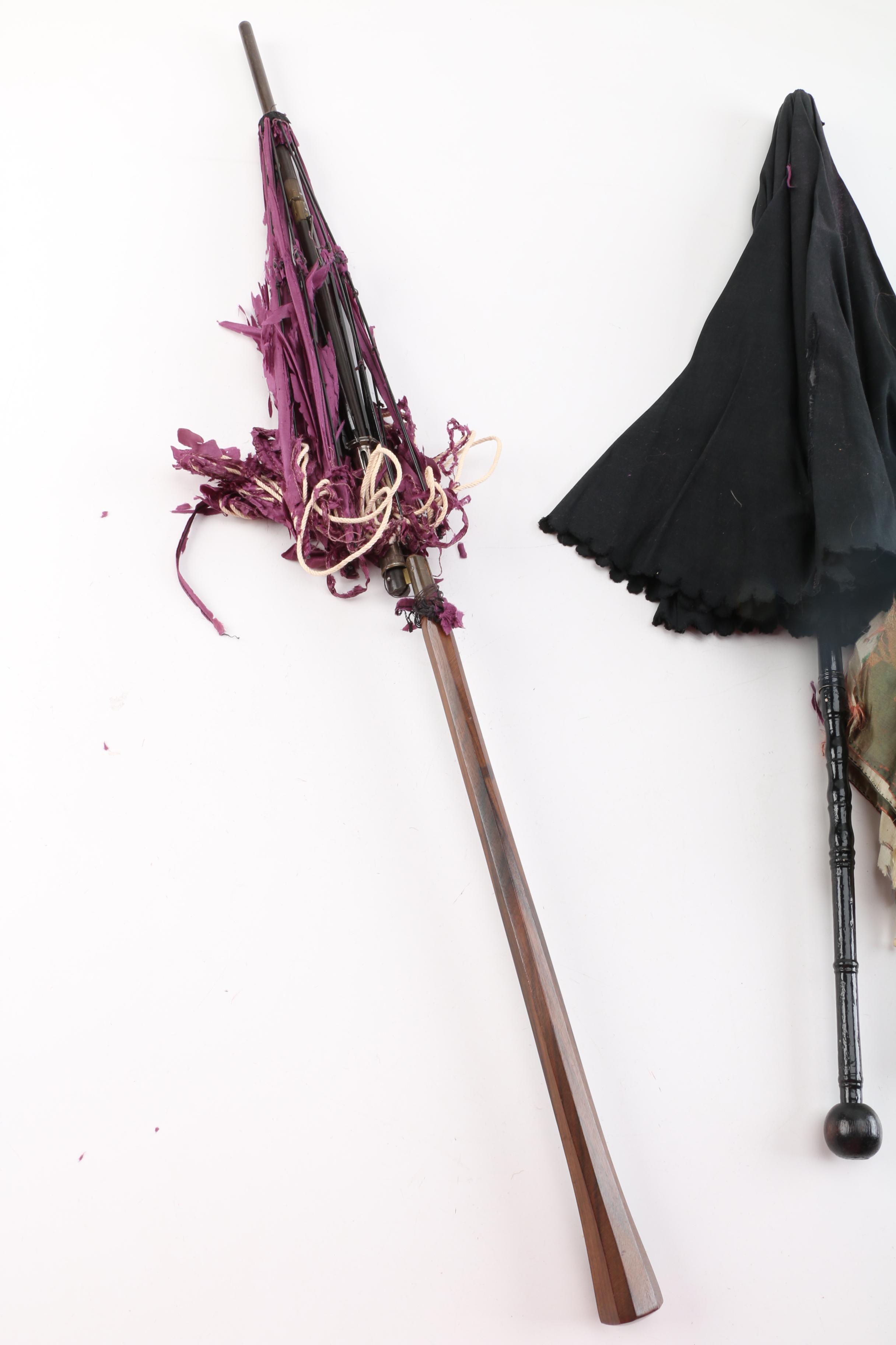 Vintage Parasols and Umbrella