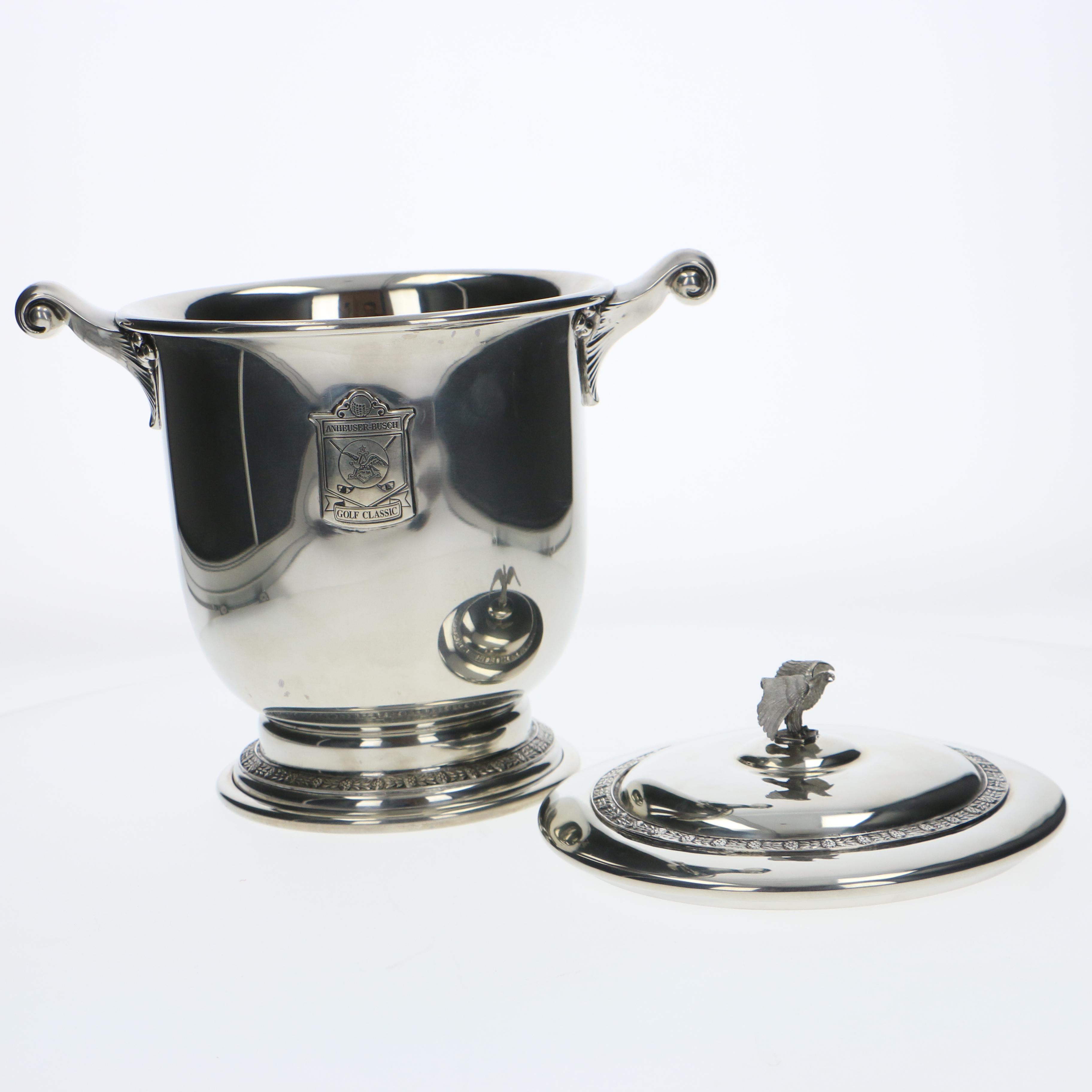 Shirley Handmade Pewter Trophy for the Annheuser-Busch Golf Classic