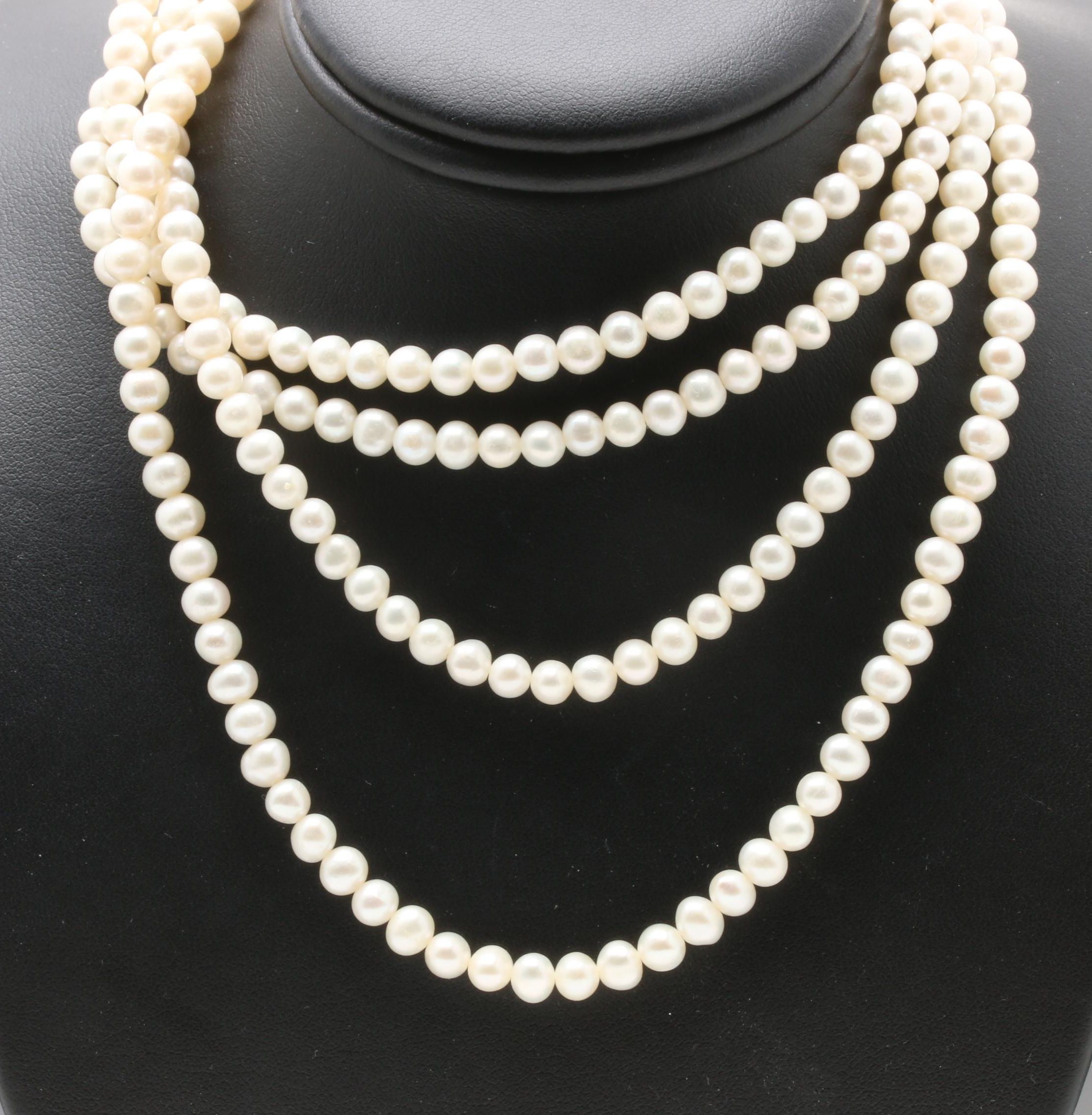 Cultured Freshwater Pearl Necklace
