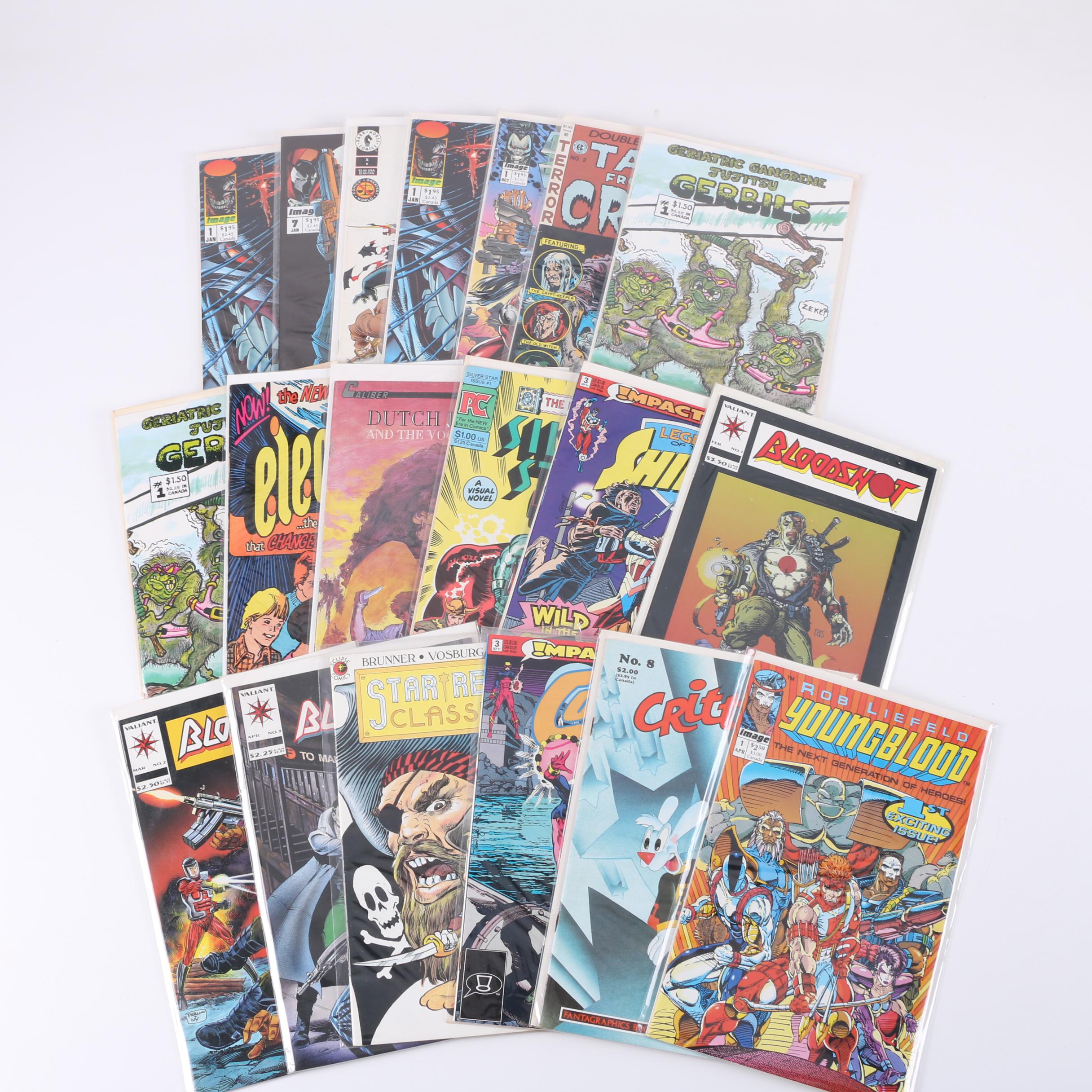 "Pitt" Issue One, "Youngblood" and Other Modern Age Third Party Comics