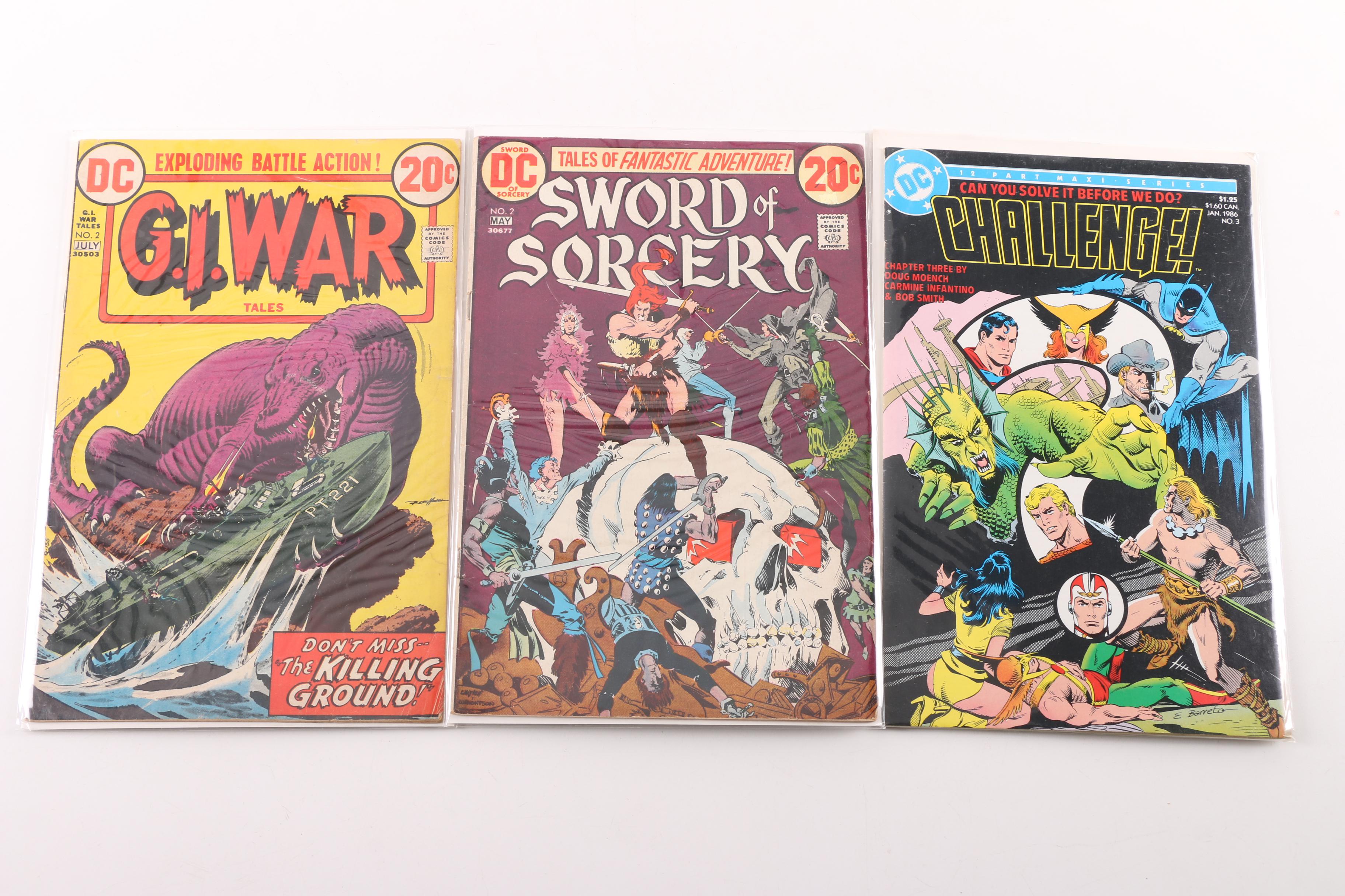 Bronze Age DC Comics Featuring Superman Memorial Set and "Checkmate!" Issue One