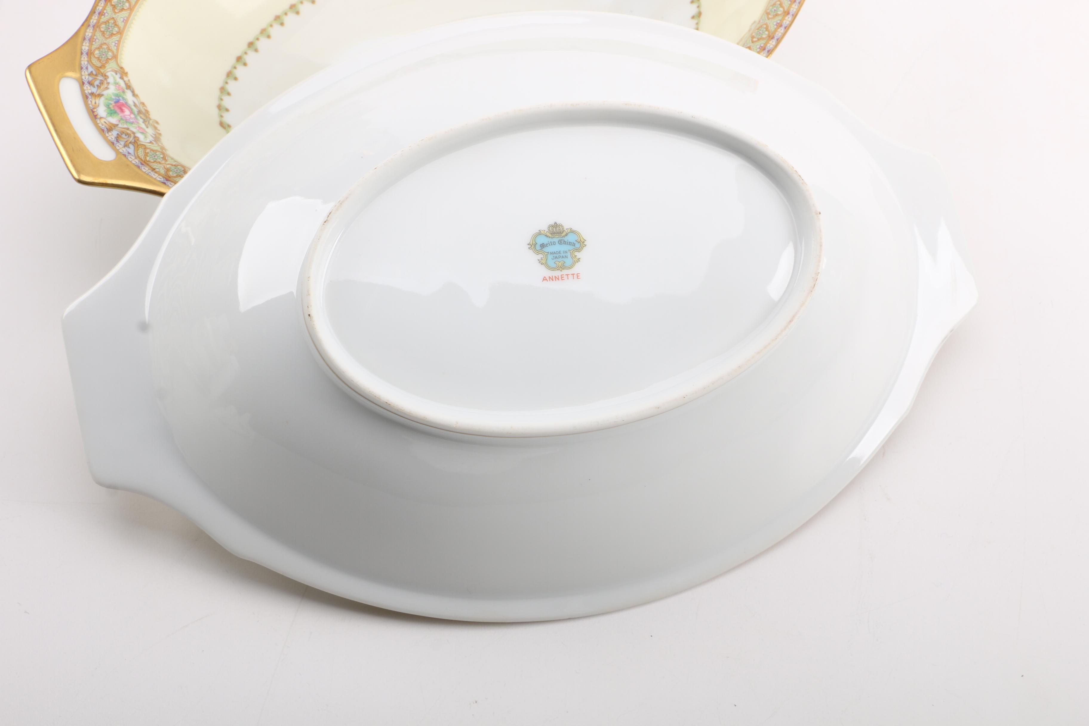 Vintage Meito "Annette" Dinnerware