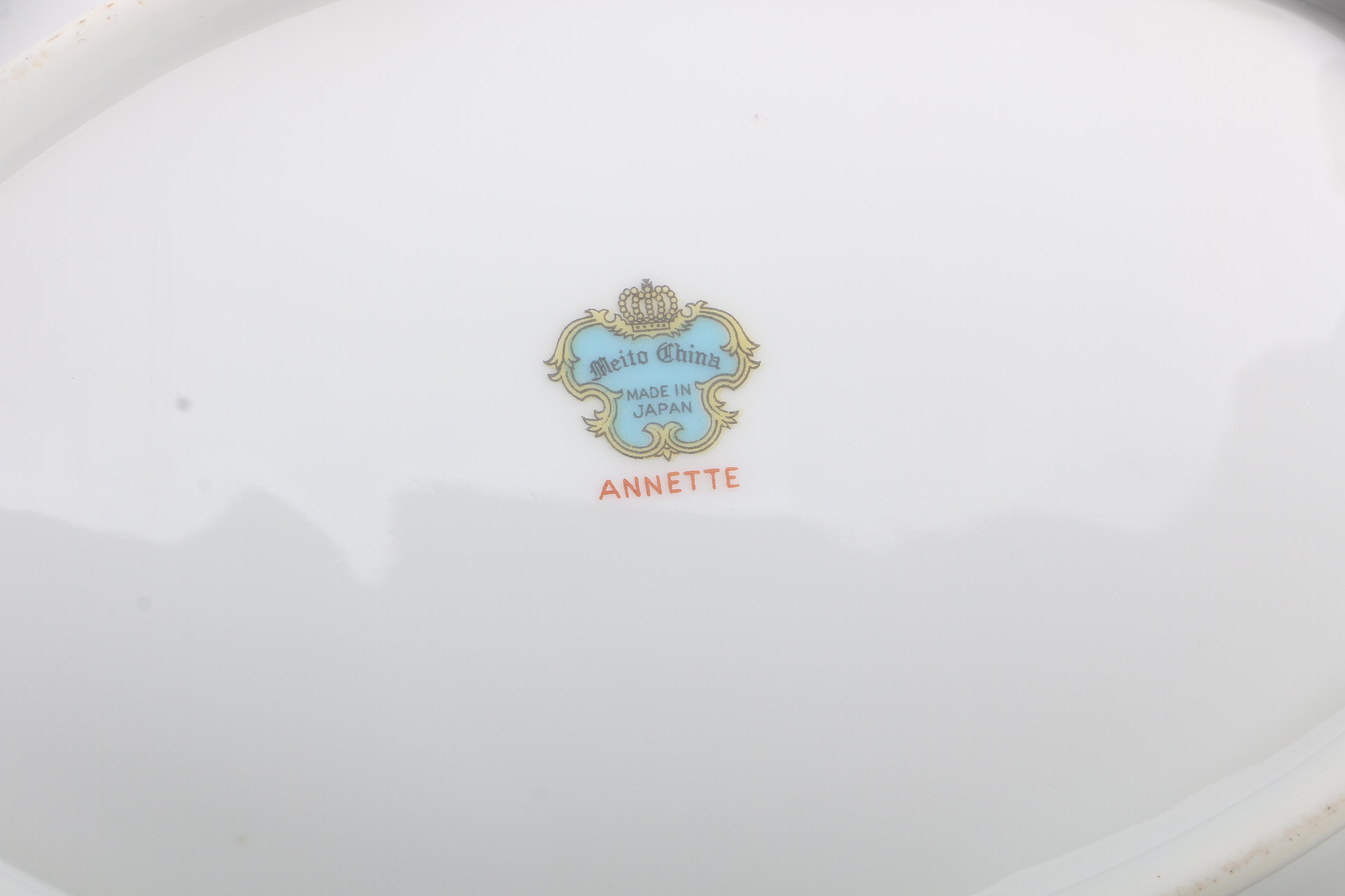 Vintage Meito "Annette" Dinnerware