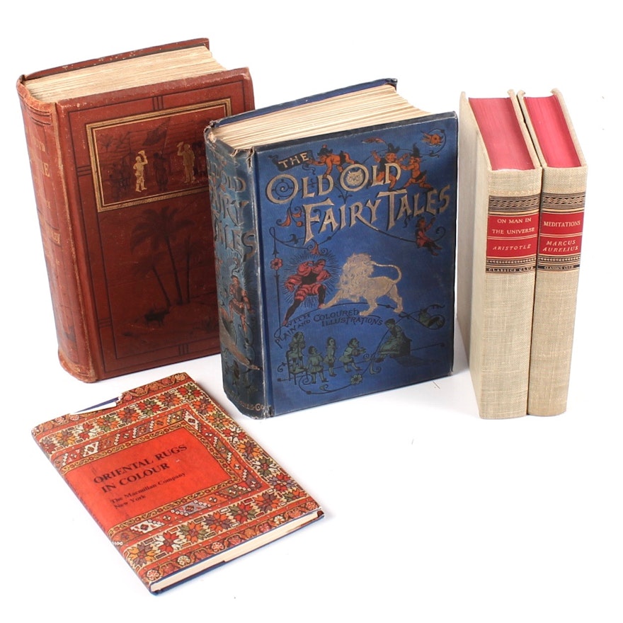 Antique and Vintage Hardcover Books