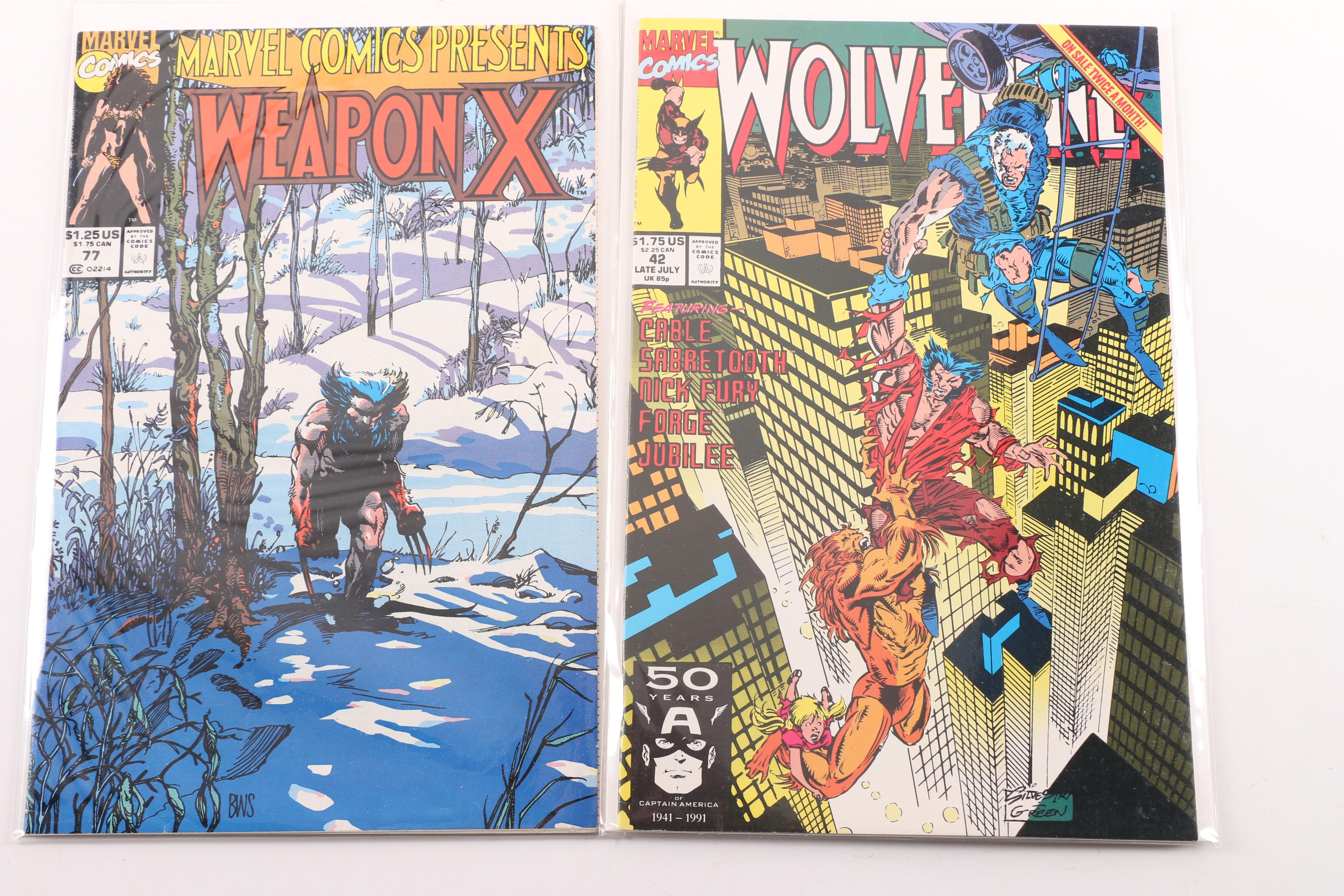 Modern Age Marvel "Wolverine" Comic Books