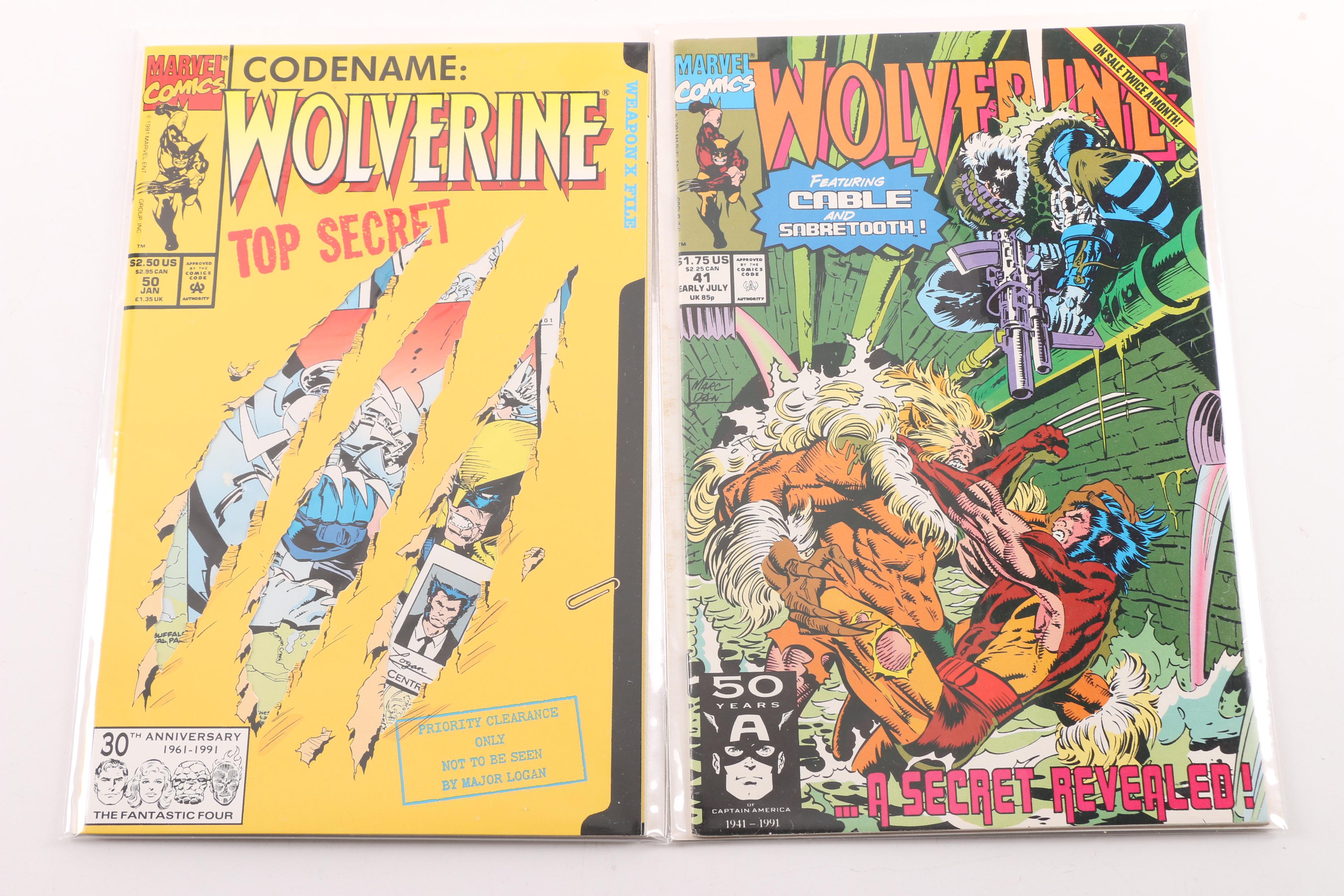 Modern Age Marvel "Wolverine" Comic Books
