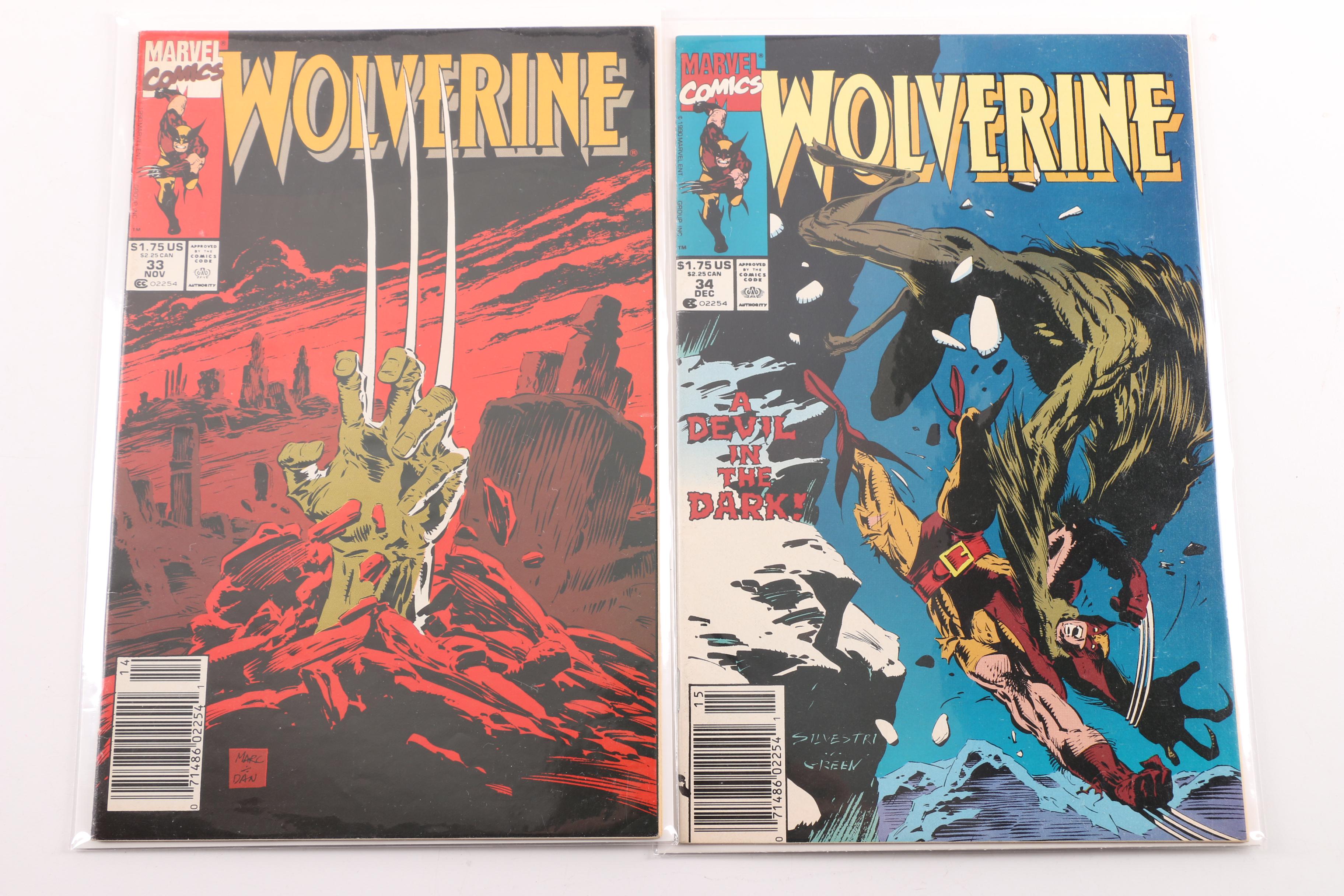 Modern Age Marvel "Wolverine" Comic Books