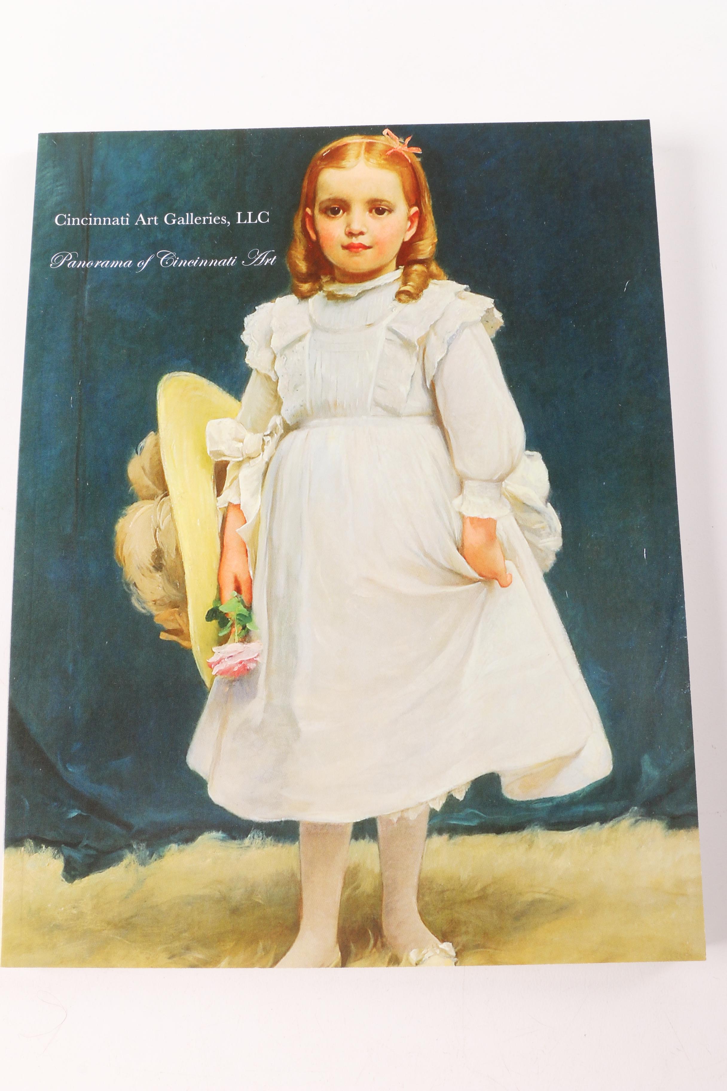 Collection of "Panorama of Cincinnati Art" Catalogs