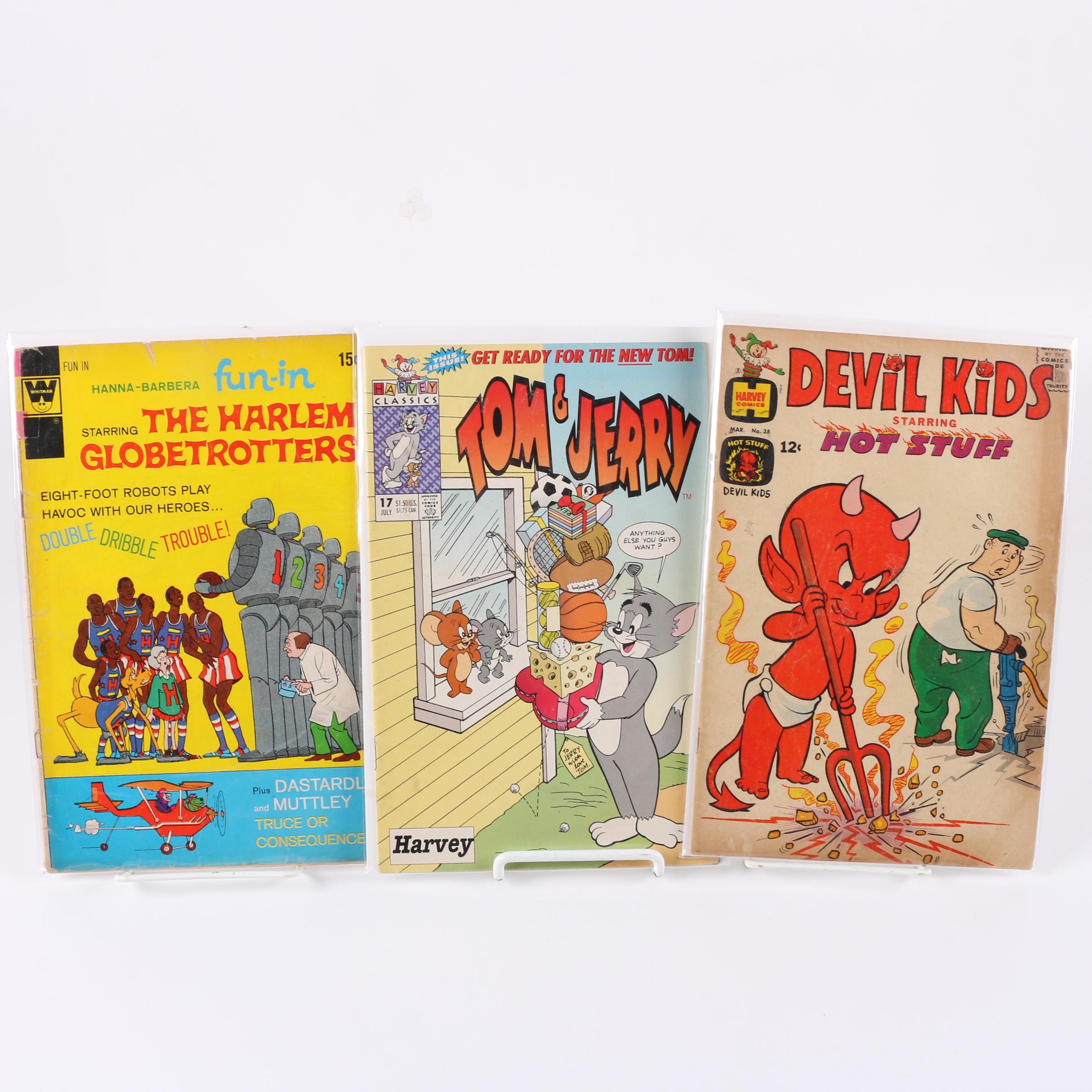 Vintage Comic Books Including "Popeye the Sailor" and "Calvin"