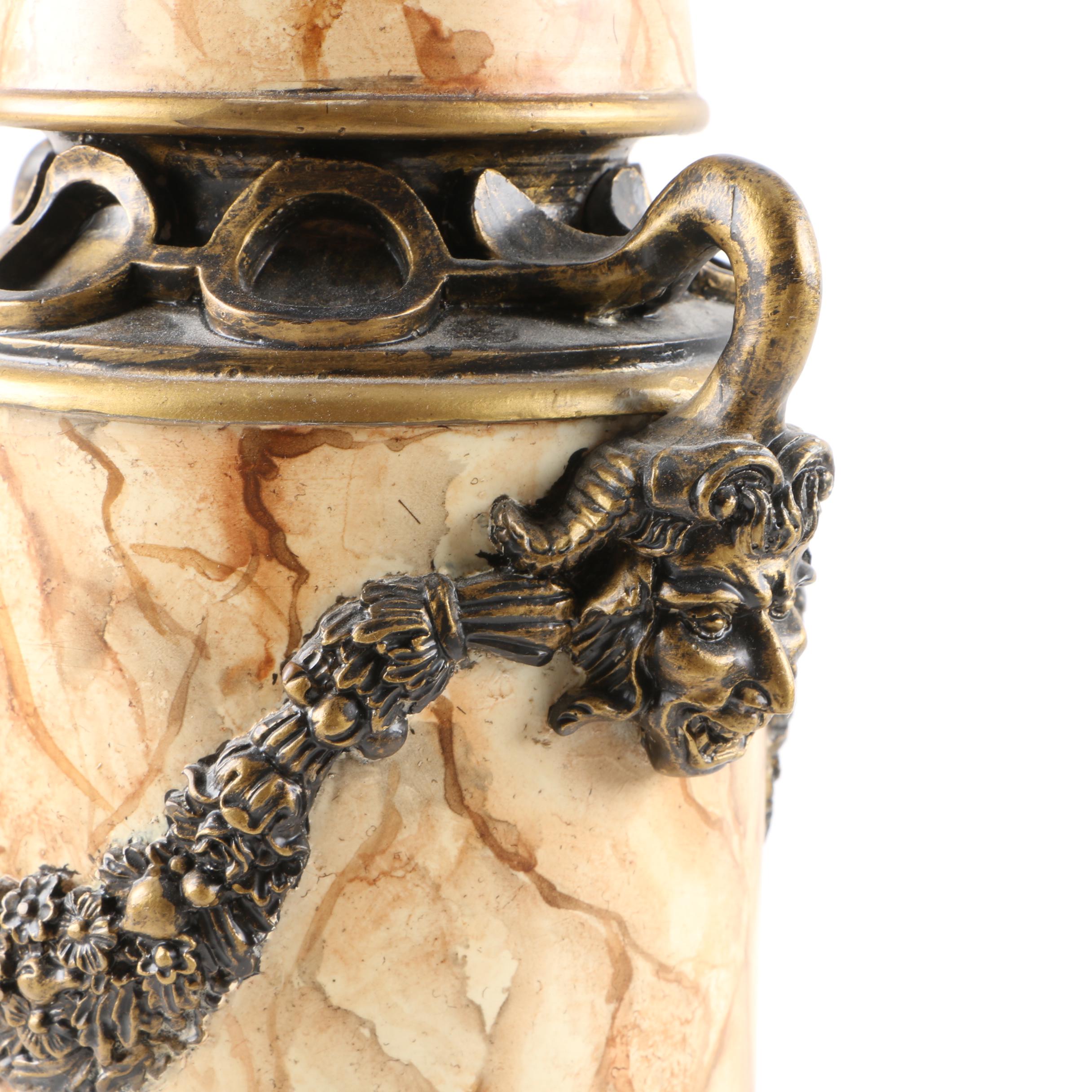 Contemporary Italianate Urn Table Lamp