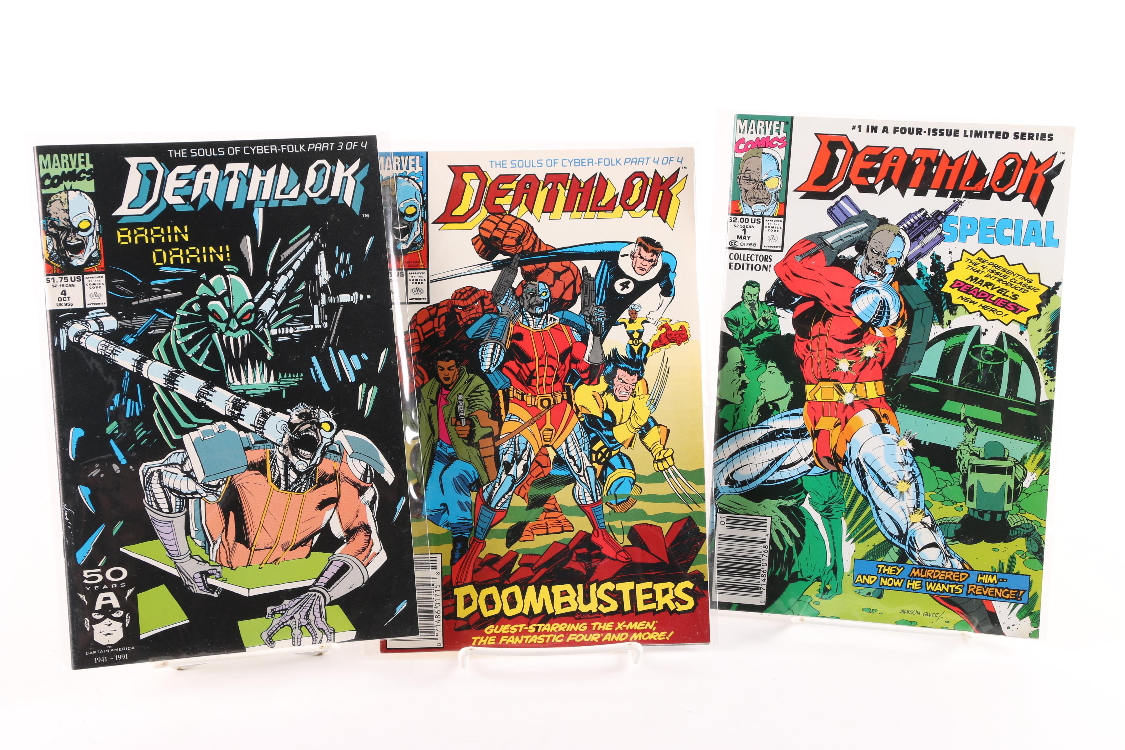 Modern Age Marvel Comic Books Including "Iron Man" and "Silver Surfer"