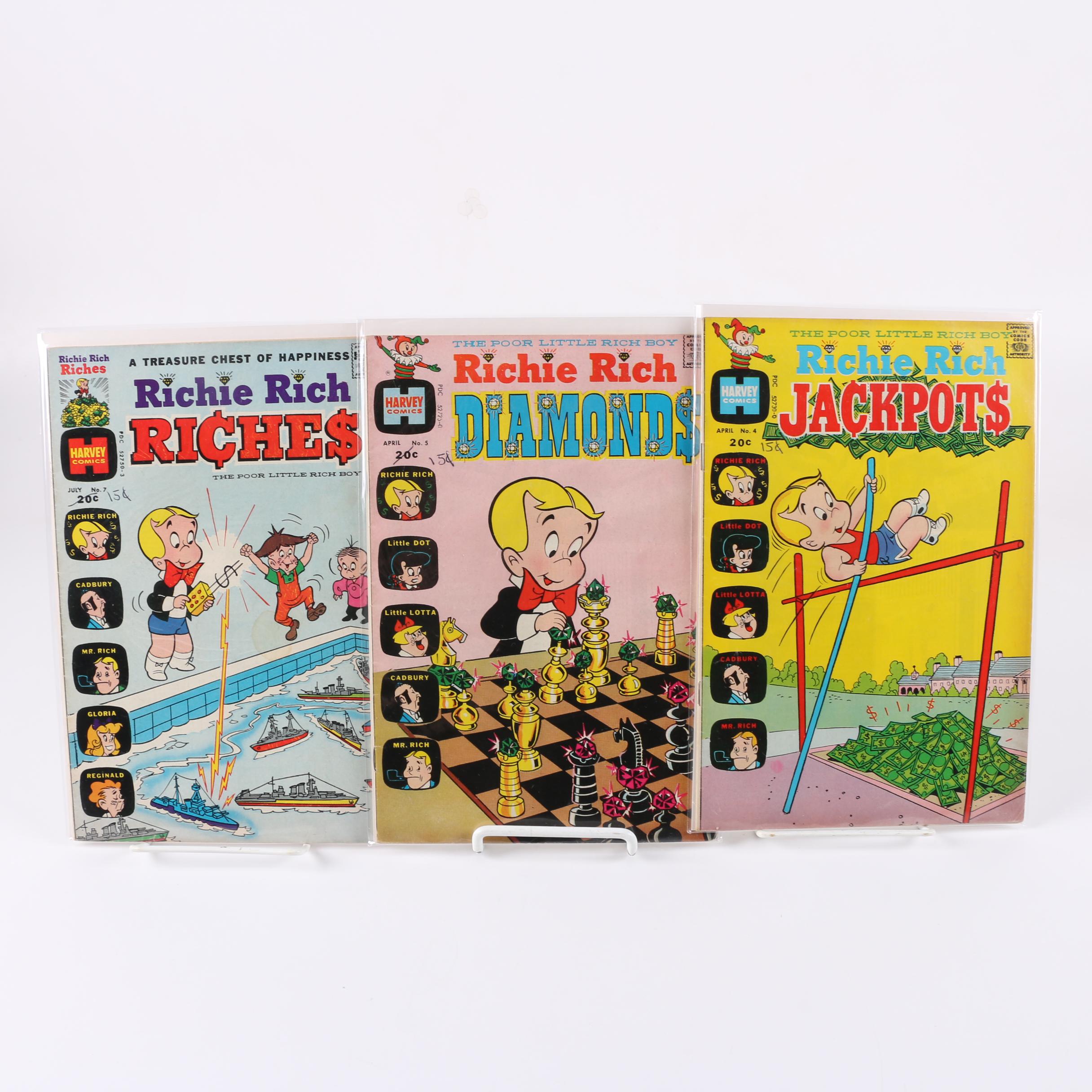"Richie Rich" and "Little Dot" Silver Age Harvey Comics
