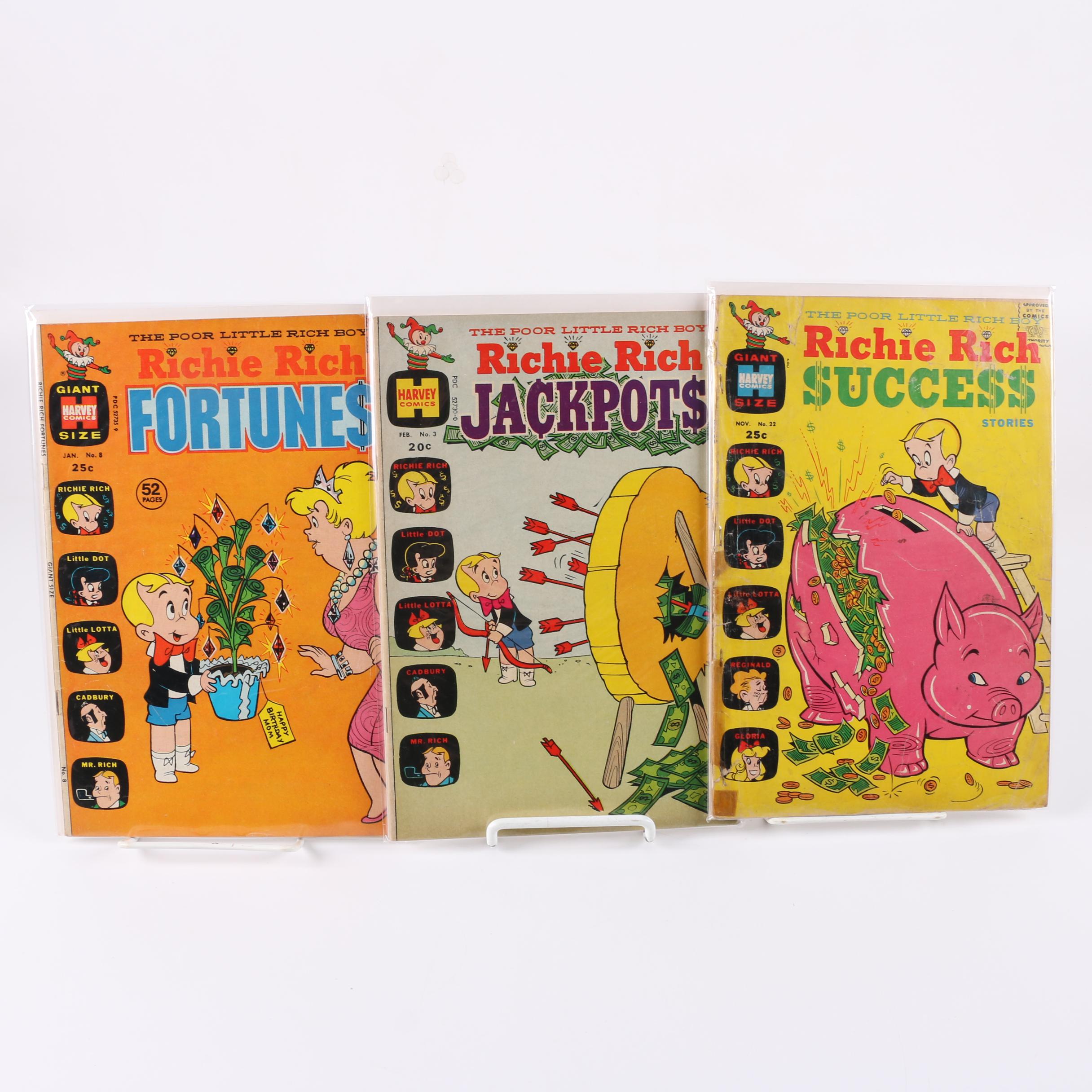 "Richie Rich" and "Little Dot" Silver Age Harvey Comics