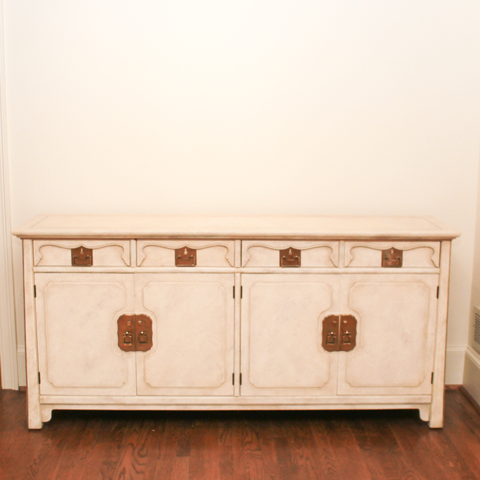 Henredon Asian Style Painted Wood Buffet