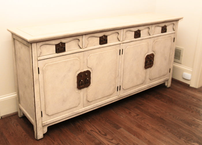 Henredon Asian Style Painted Wood Buffet
