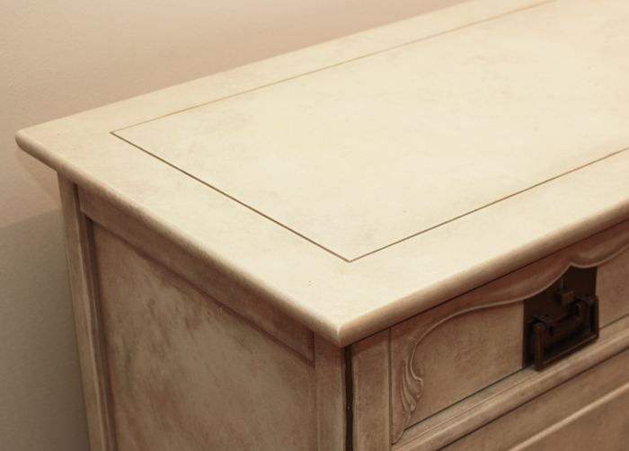 Henredon Asian Style Painted Wood Buffet