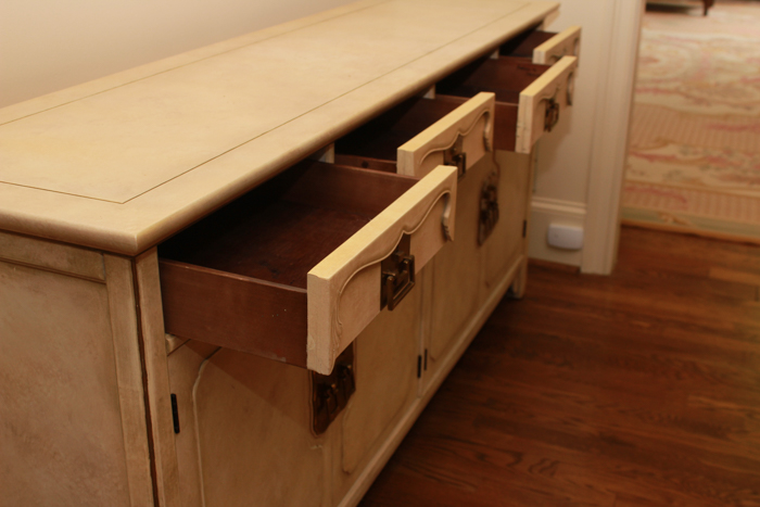 Henredon Asian Style Painted Wood Buffet