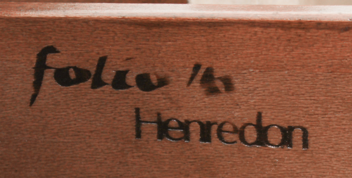 Henredon Asian Style Painted Wood Buffet