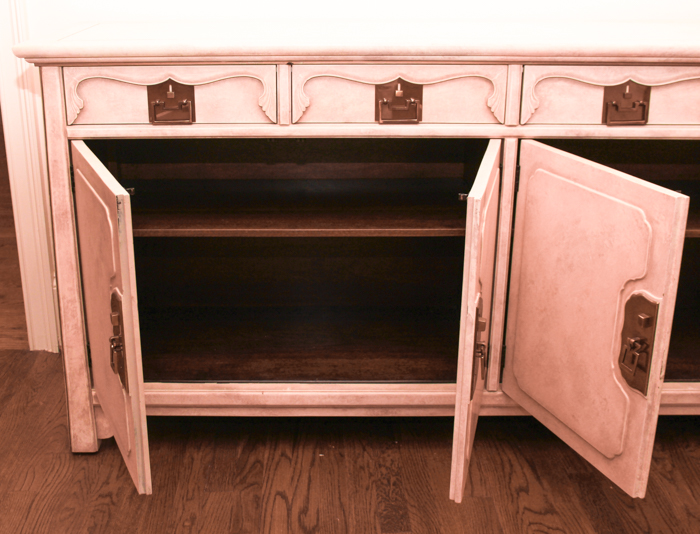 Henredon Asian Style Painted Wood Buffet