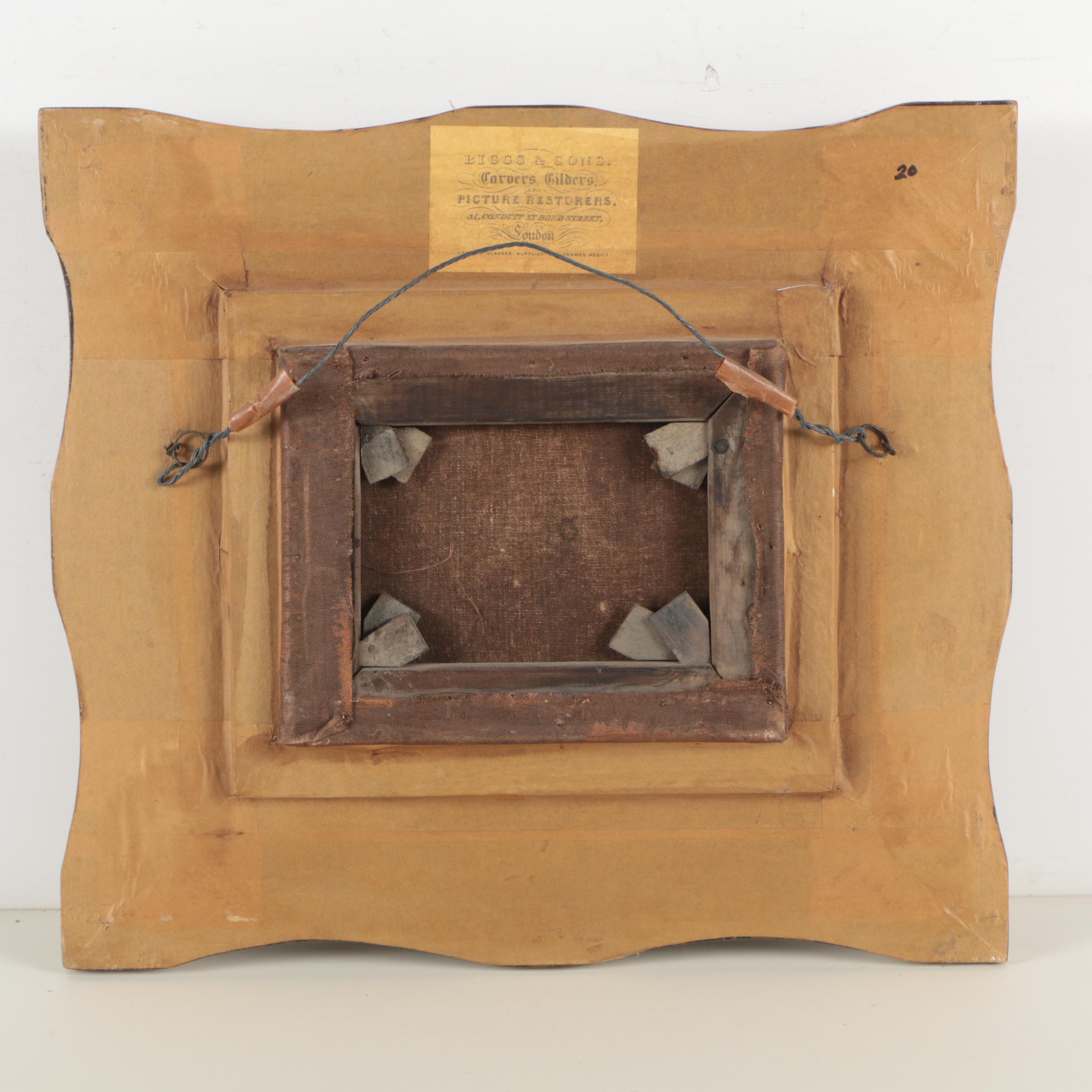 Offset Lithograph After Joseph Henry Sharp "The Intruder"