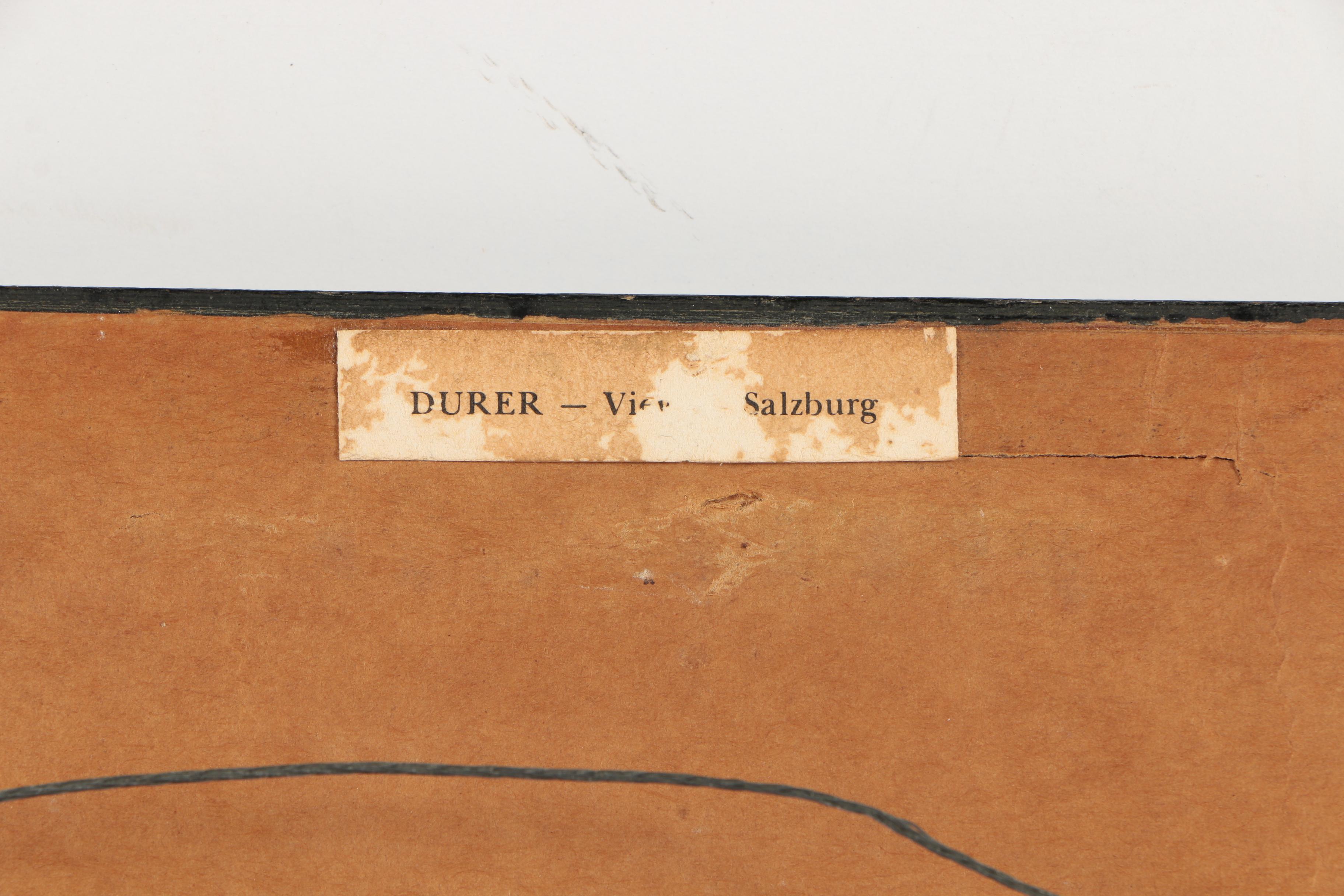 Offset Lithographs After Albrecht Dürer and Johan Barthold Jongkind