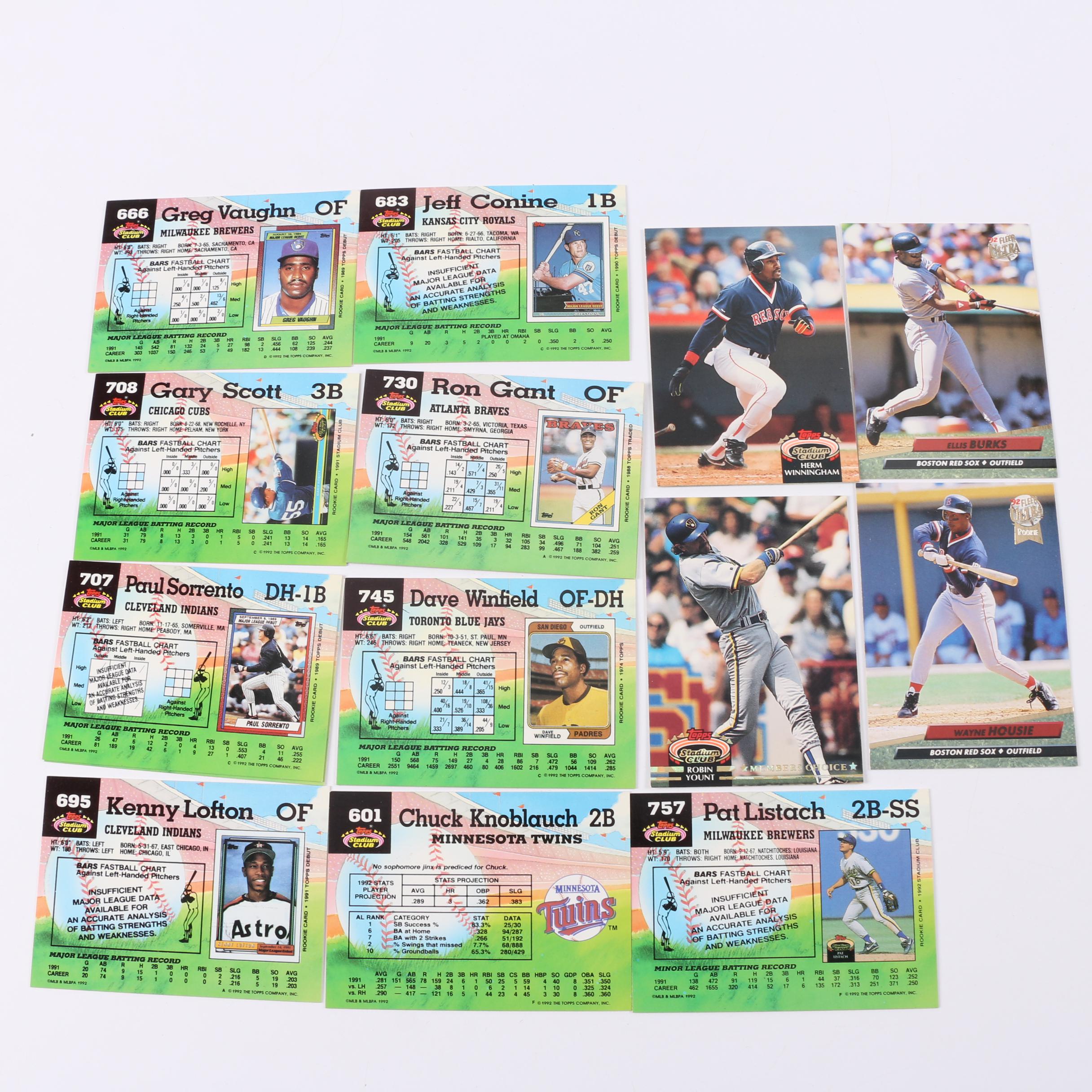 Assorted Modern Baseball Cards
