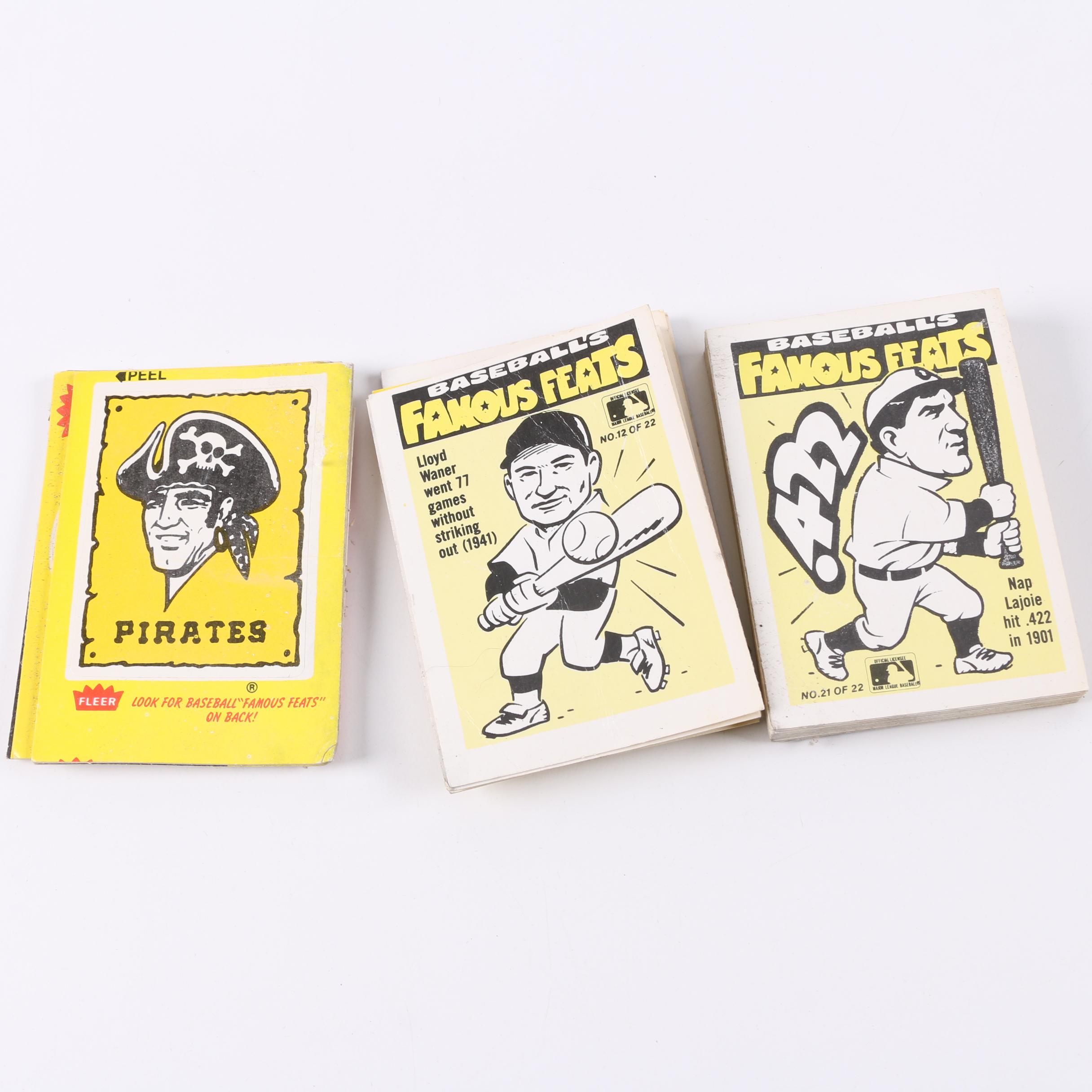 Assorted Modern Baseball Cards