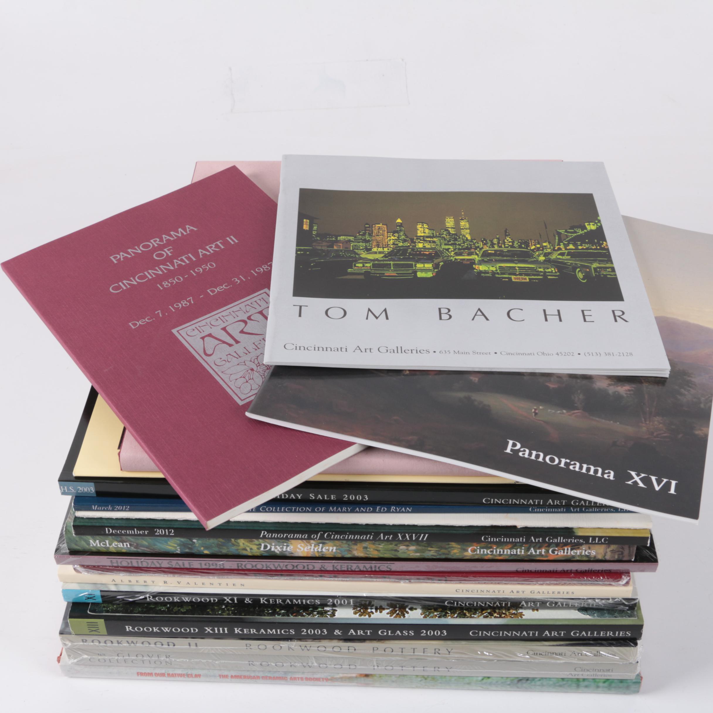 Cincinnati Area Art Books and Catalogs Including Carl John Zimmerman