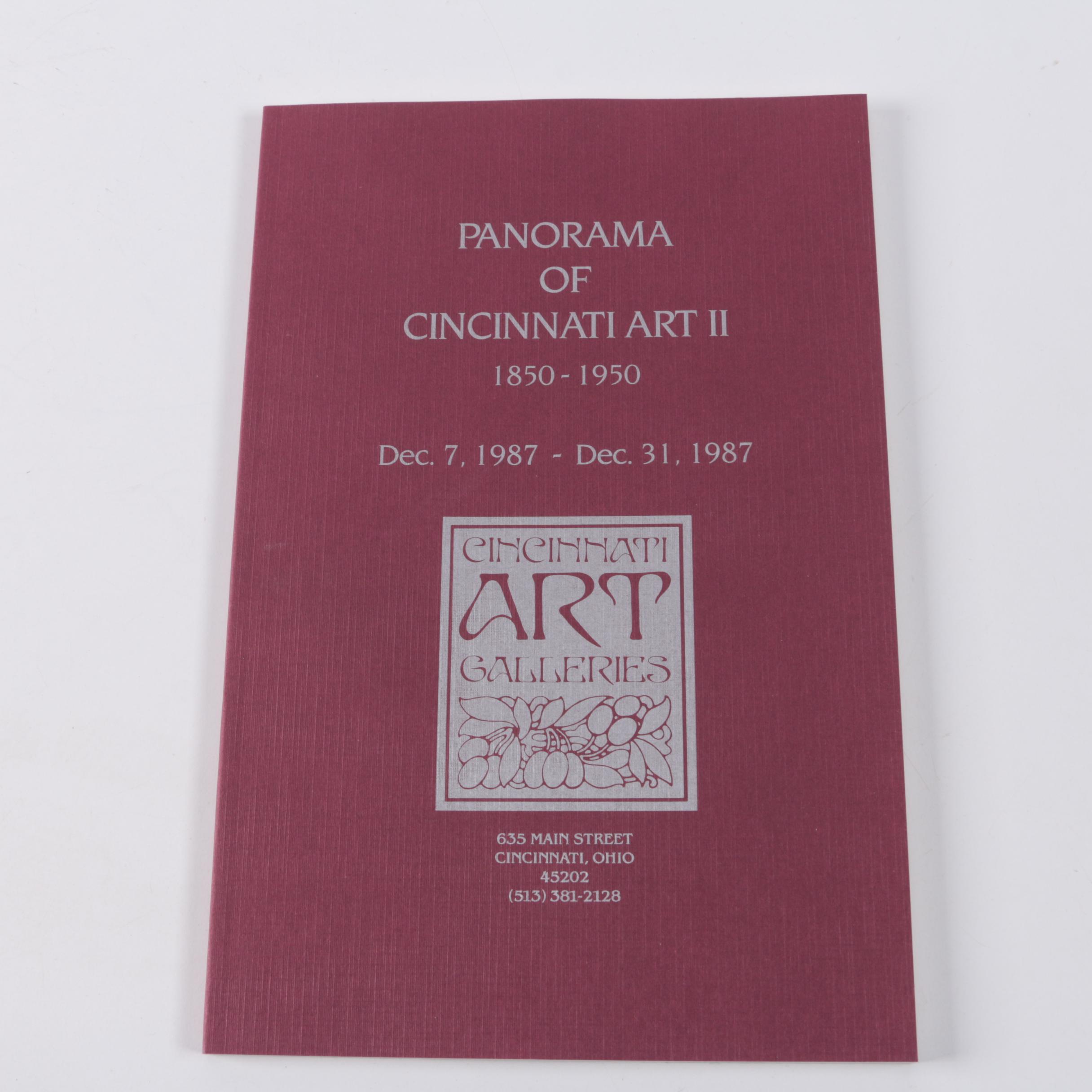 Cincinnati Area Art Books and Catalogs Including Carl John Zimmerman