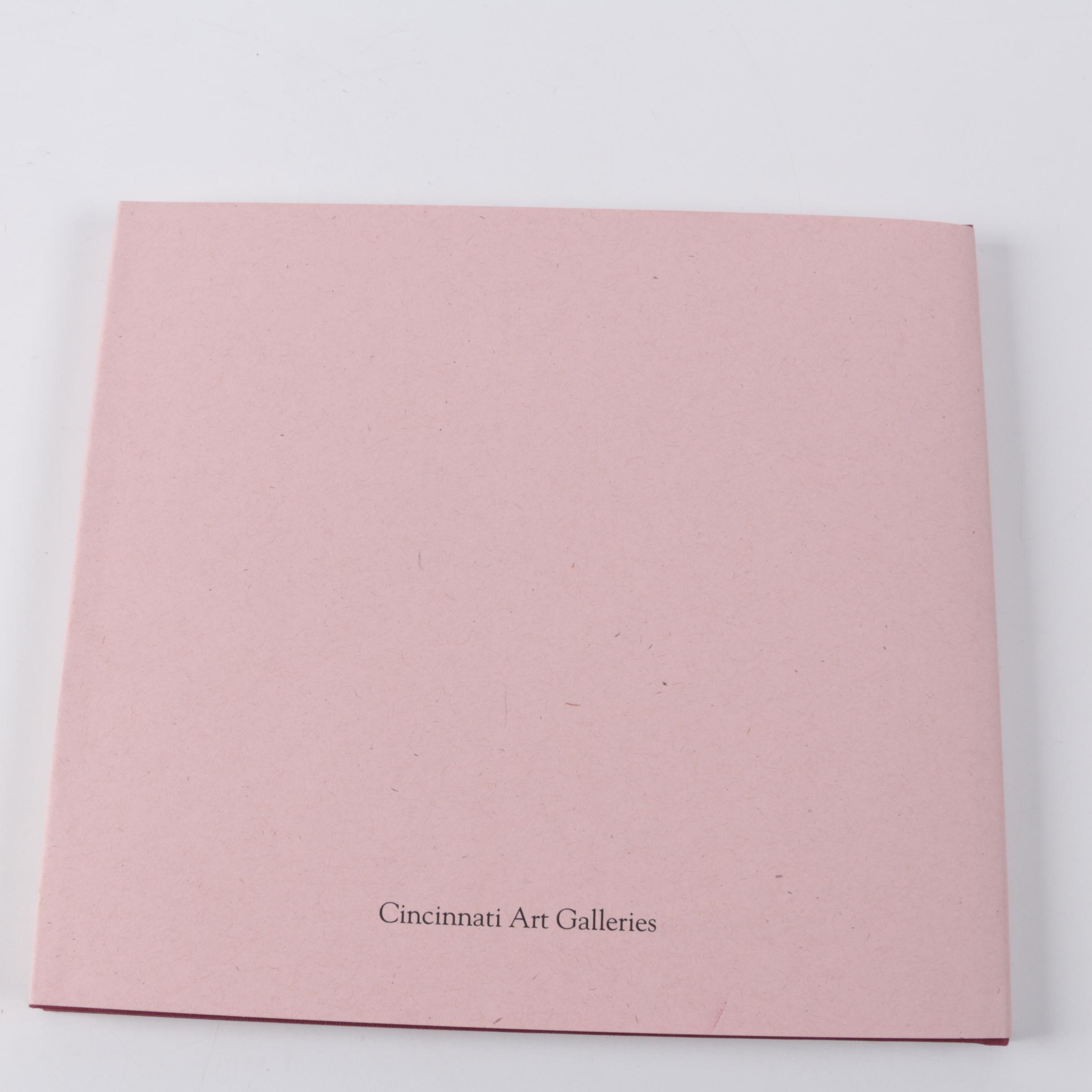 Cincinnati Area Art Books and Catalogs Including Carl John Zimmerman