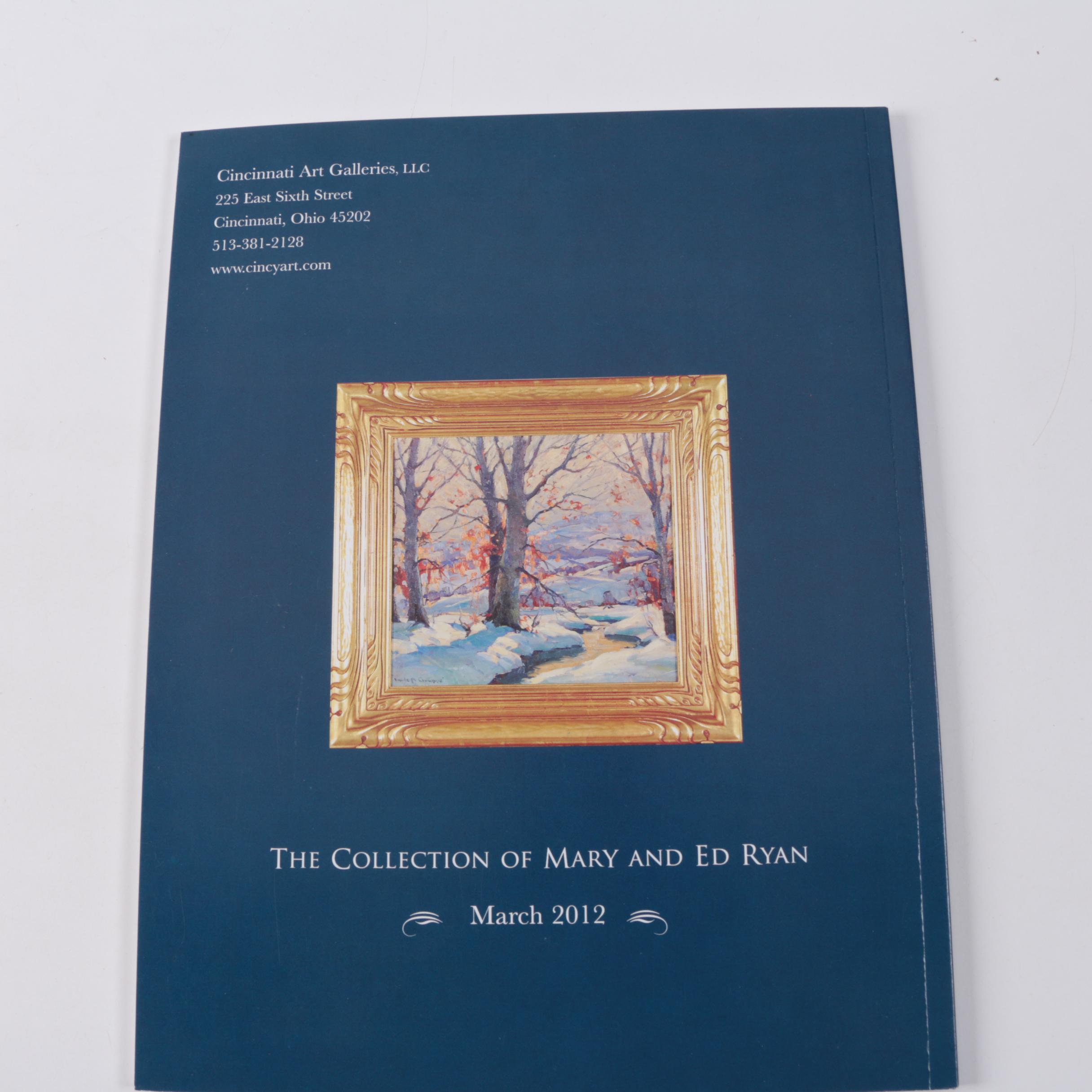 Cincinnati Area Art Books and Catalogs Including Carl John Zimmerman